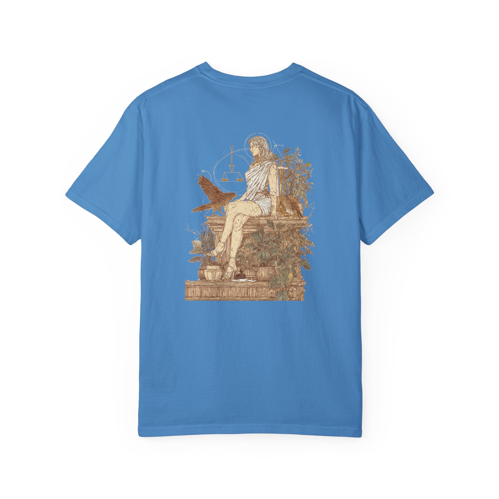 Zodiac Libra T-Shirt — Premium Horoscope Art Libra Astrology Tee