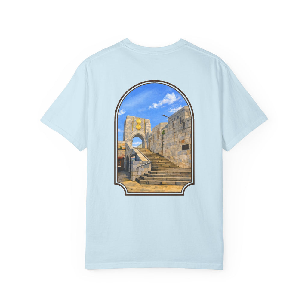 Gibraltar La Ecalera Americana T-Shirt | Premium Garment-Dyed Tee