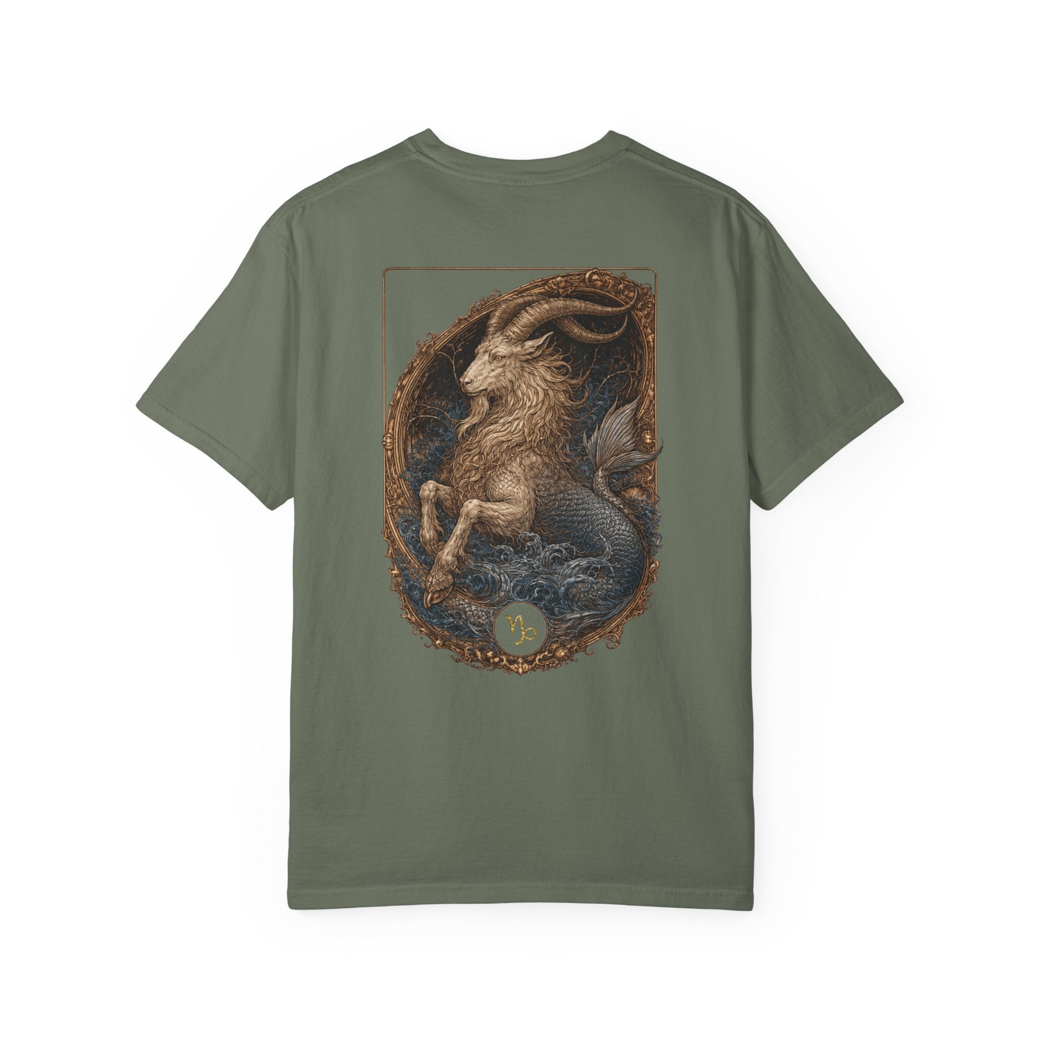 Zodiac Capricorn T-Shirt — Premium Horoscope Art Astrology Tee | December-January Birthday Gift