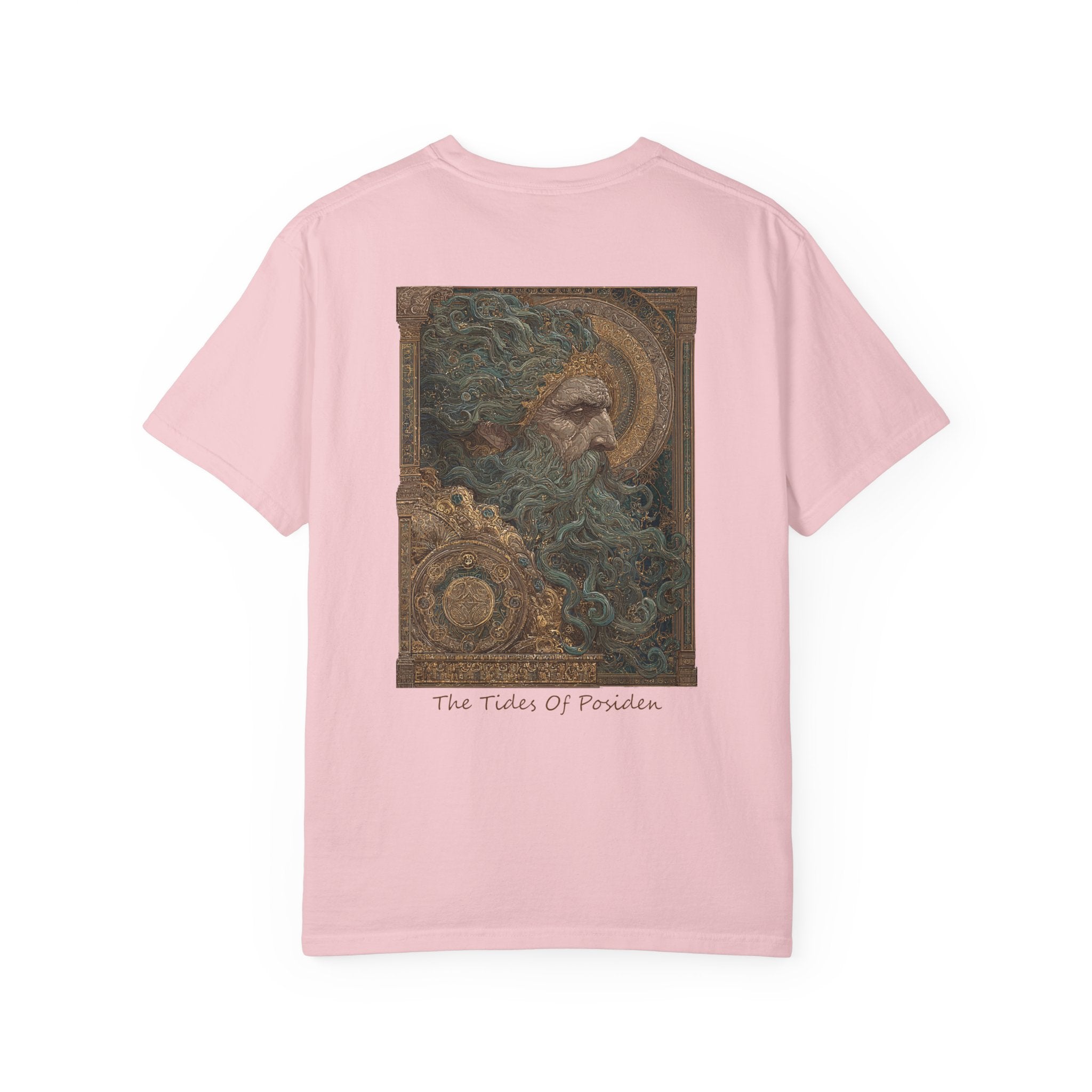 The Tides of Poseidon T-Shirt — Greek God Mythology Art Tee | Poseidon Sea God