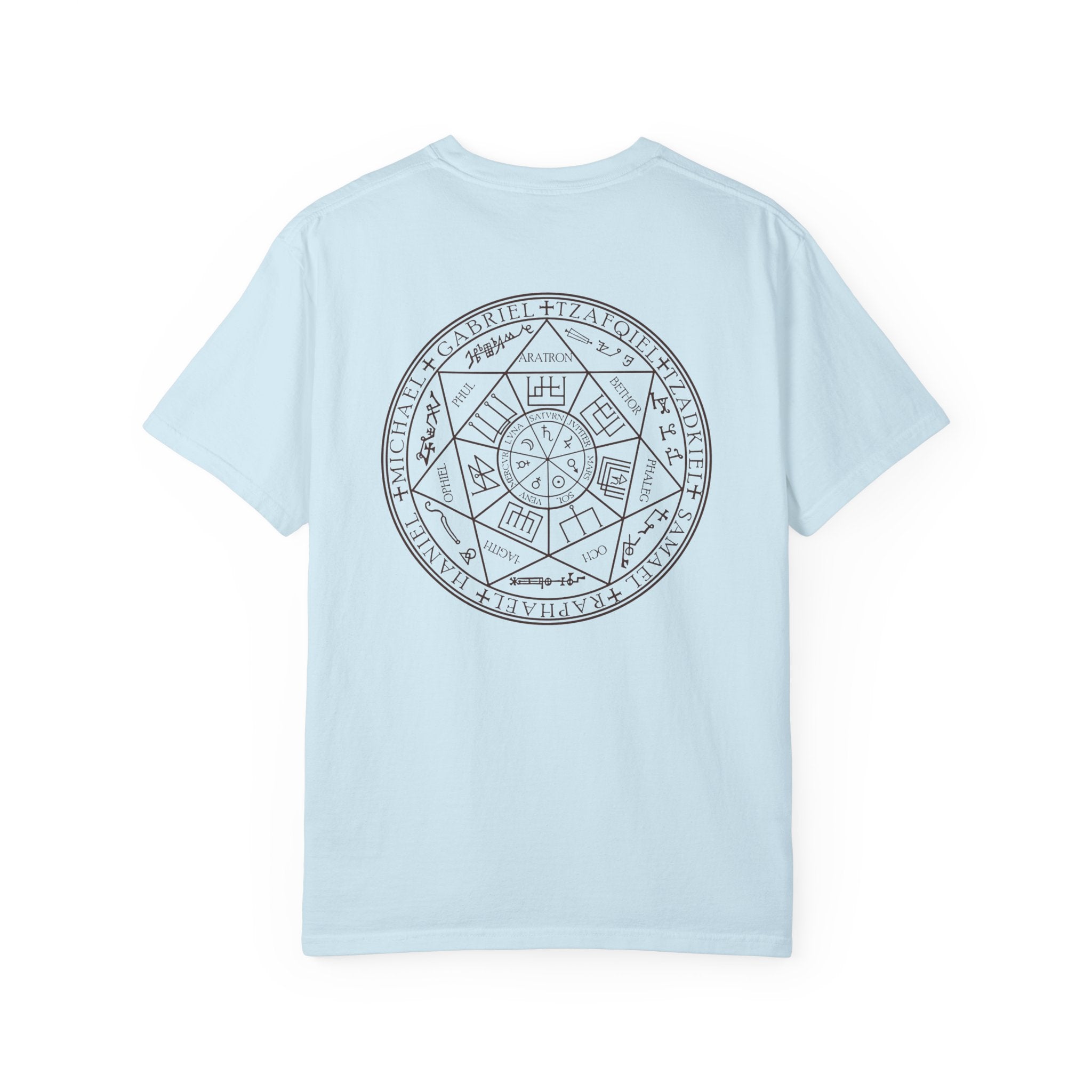 Planetary Sigils & Archangels T-Shirt — Alchemical Circle Occult Tee