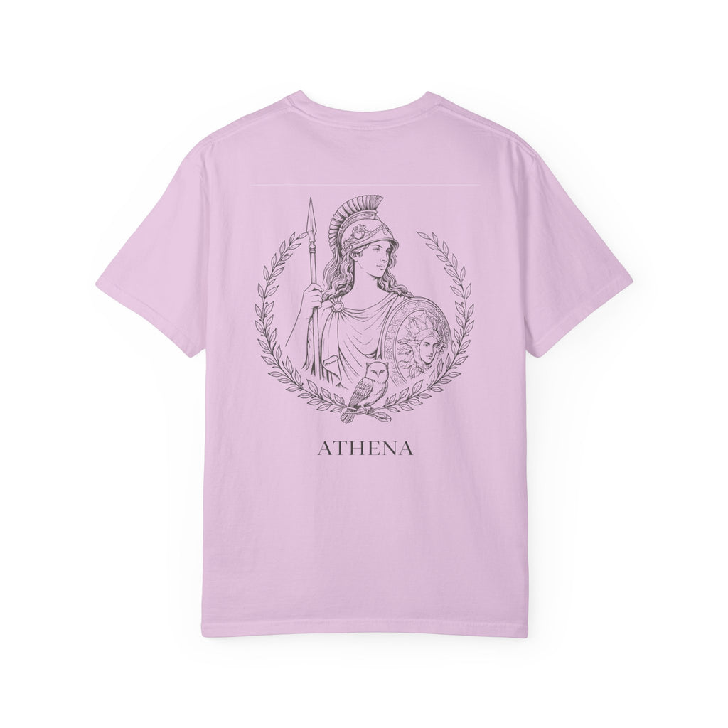 Goddess Athena T-Shirt — Greek Mythology Goddess of Wisdom Art Tee