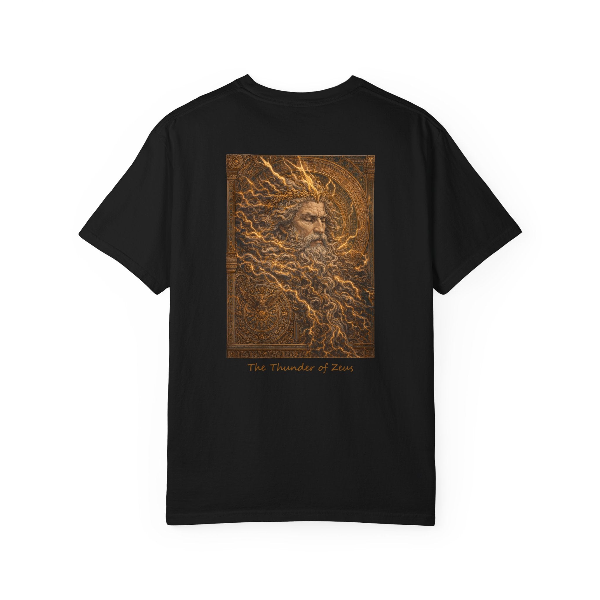 The Thunder of Zeus T-Shirt — Greek God Mythology Art Tee | Zeus King of Gods
