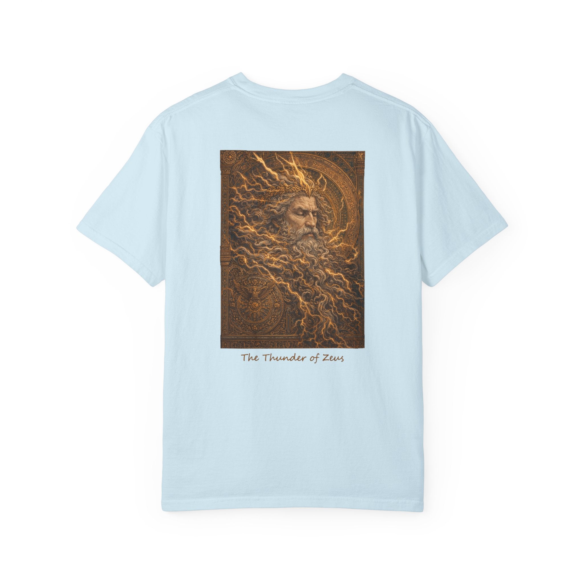 The Thunder of Zeus T-Shirt — Greek God Mythology Art Tee | Zeus King of Gods