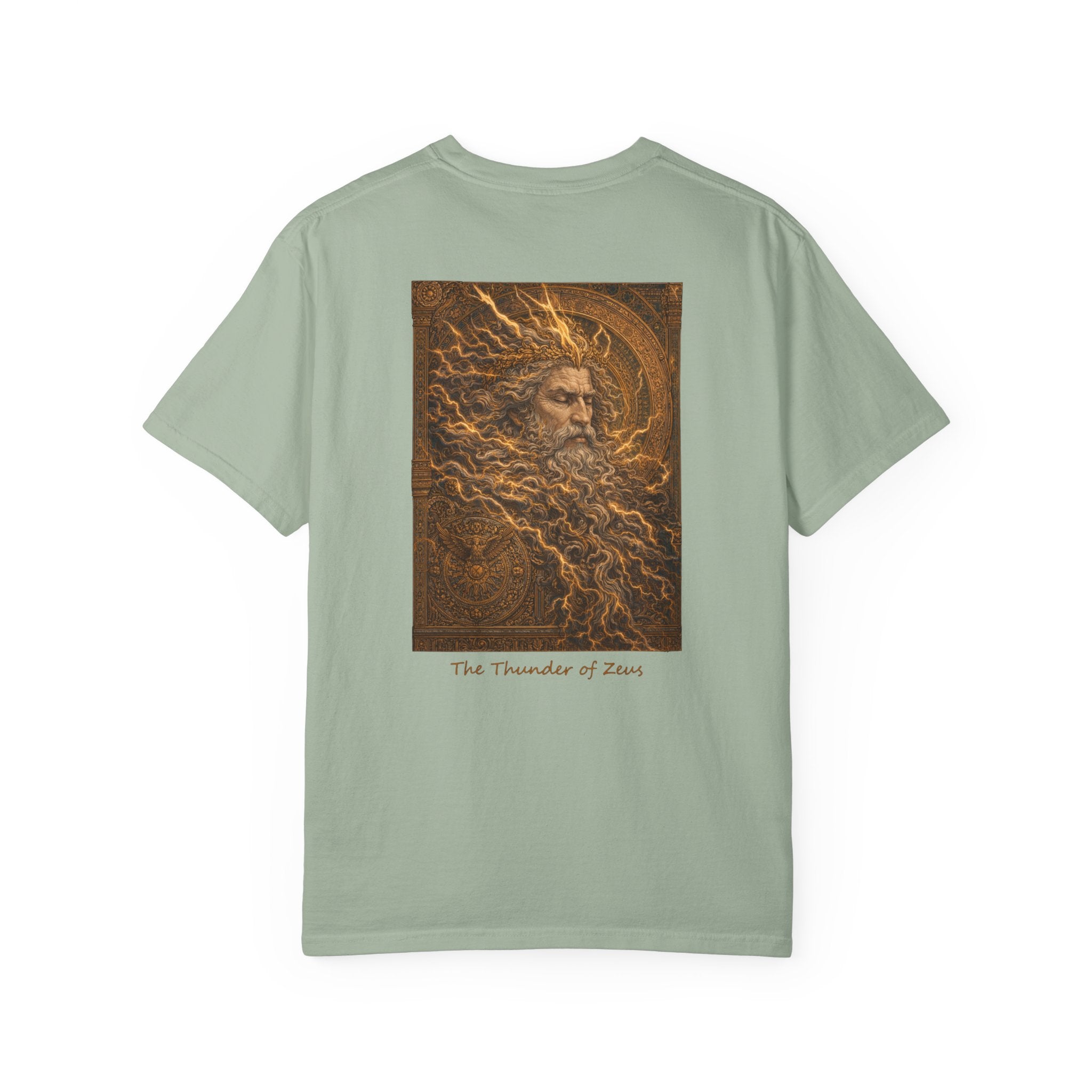 The Thunder of Zeus T-Shirt — Greek God Mythology Art Tee | Zeus King of Gods