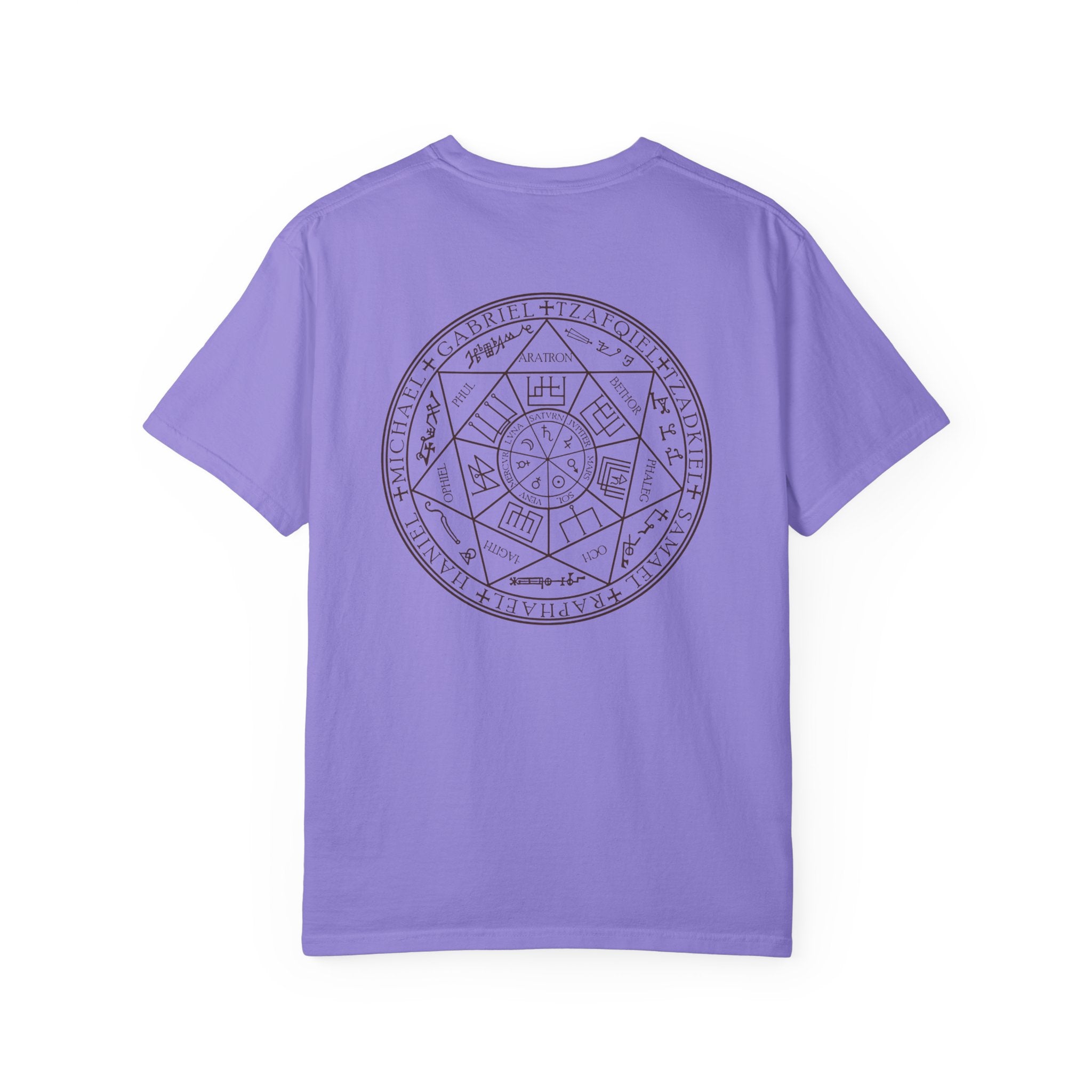 Planetary Sigils & Archangels T-Shirt — Alchemical Circle Occult Tee