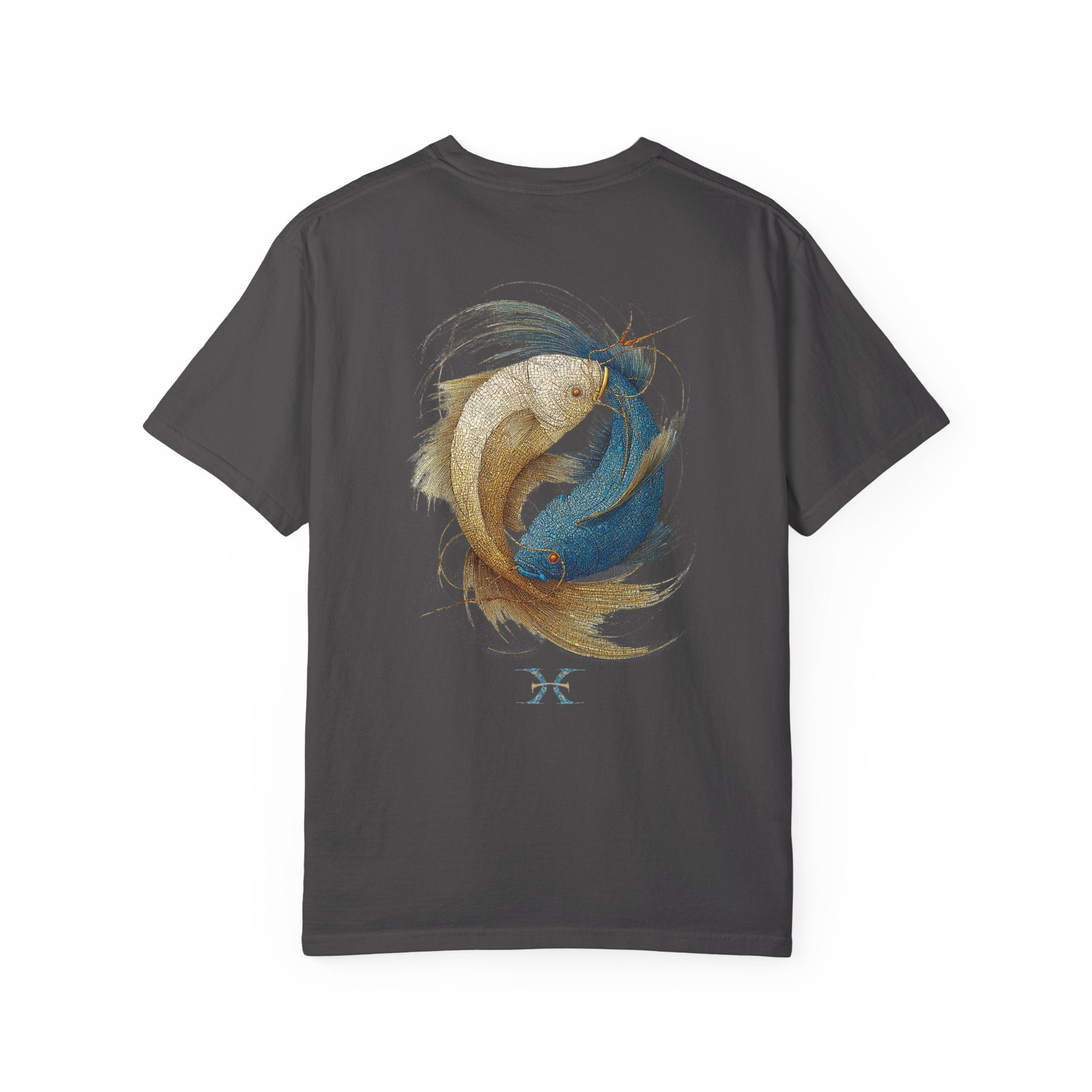 Zodiac Pisces T-Shirt — Premium Horoscope Art Pisces Astrology Tee