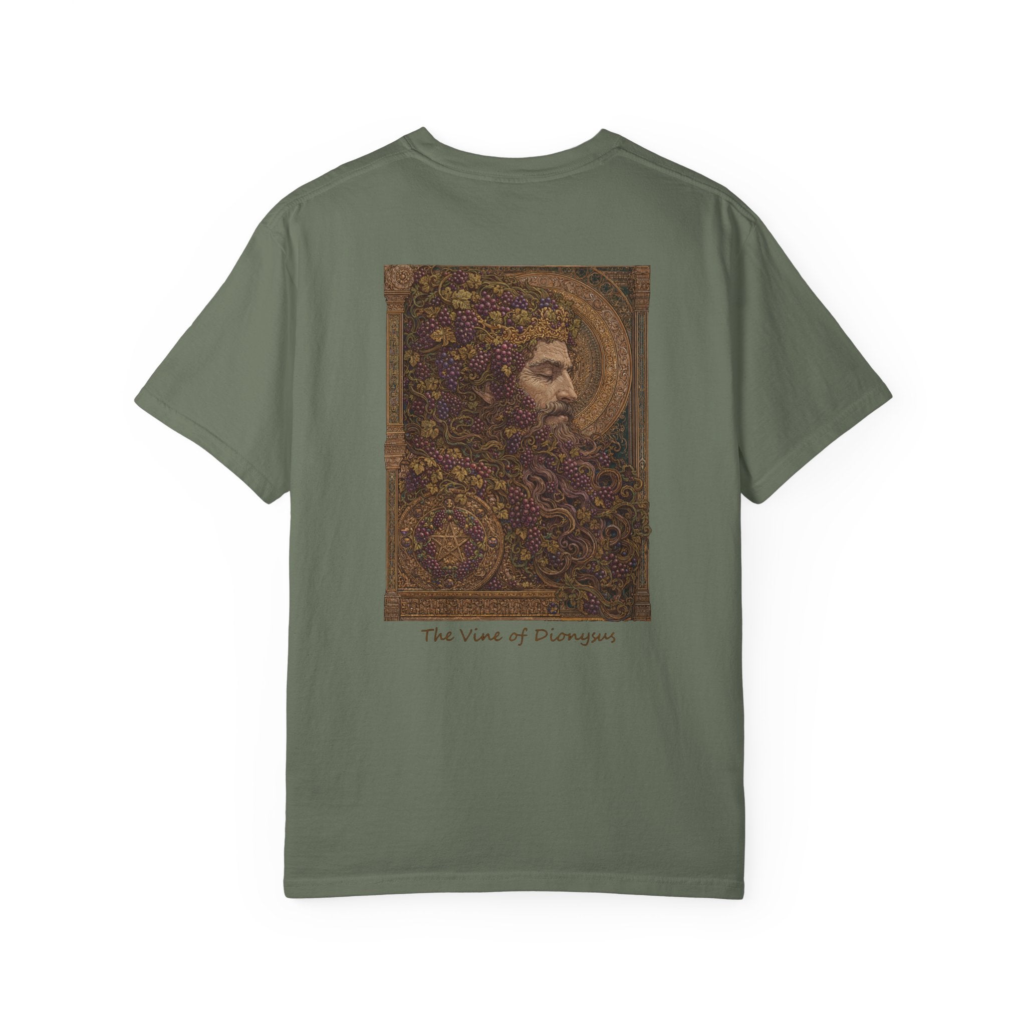 The Vine of Dionysus T-Shirt — Greek God Mythology Art Tee | Dionysus Graphic