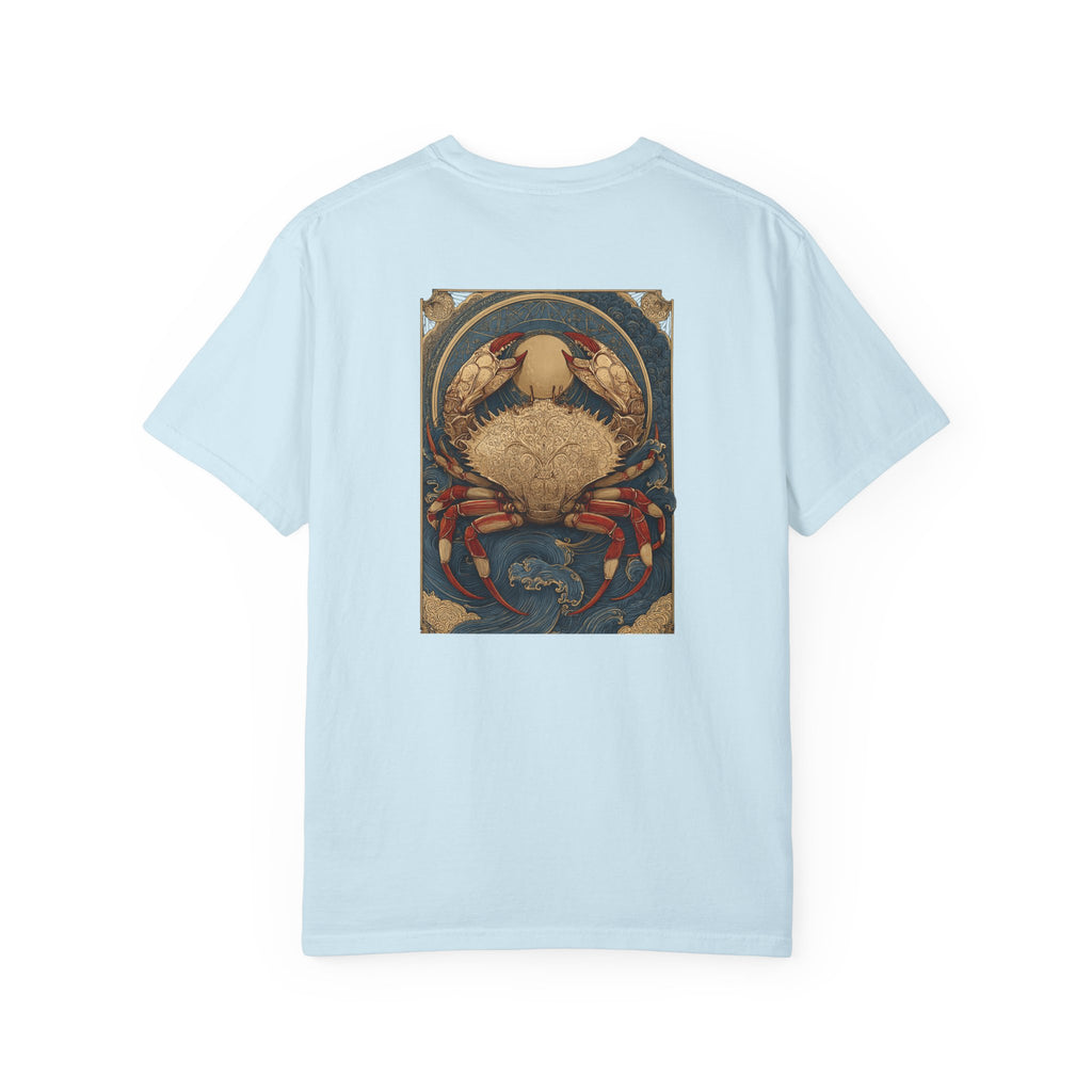 Zodiac Cancer T-Shirt — Premium Horoscope Art Cancer Astrology Tee