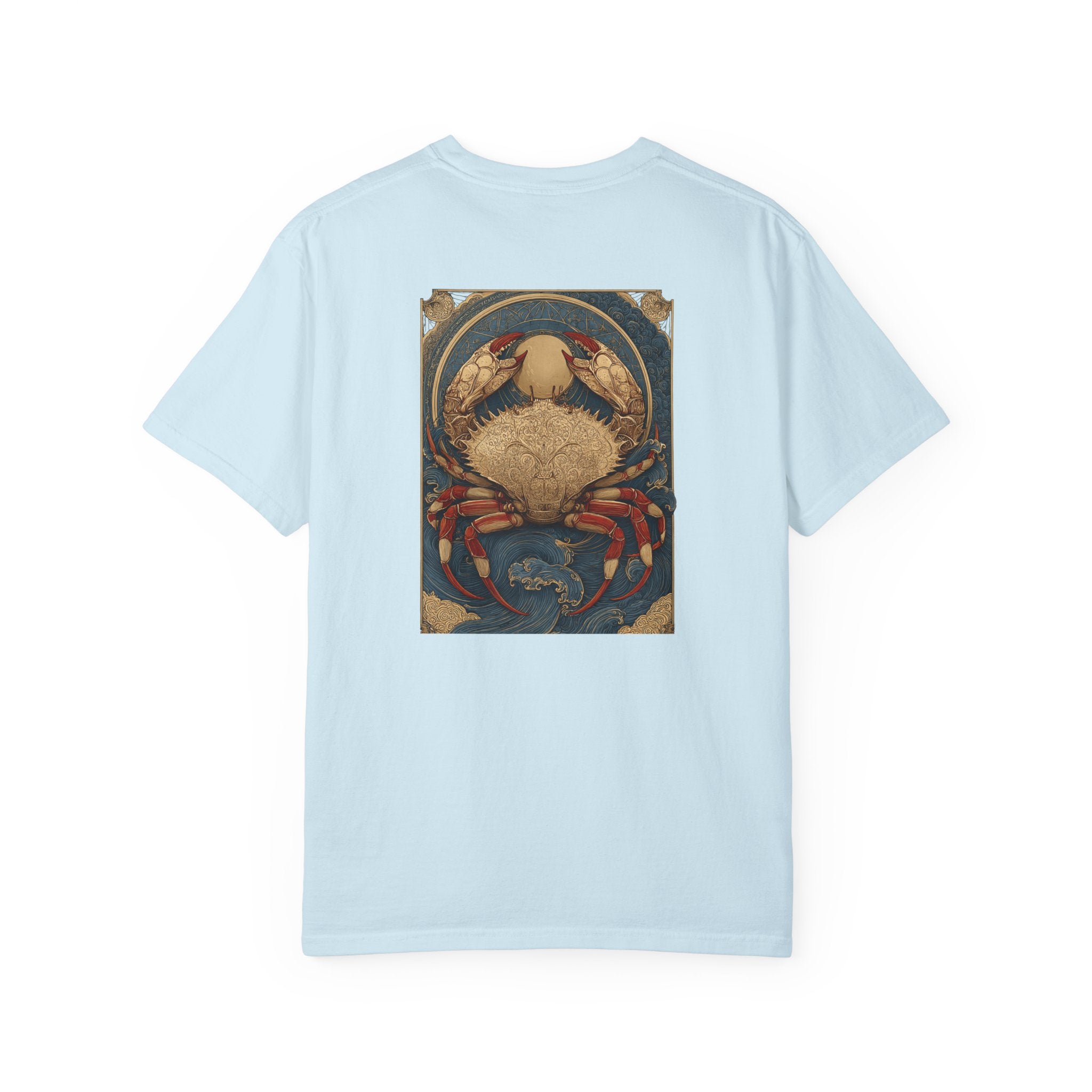 Zodiac Cancer T-Shirt — Premium Horoscope Art Cancer Astrology Tee