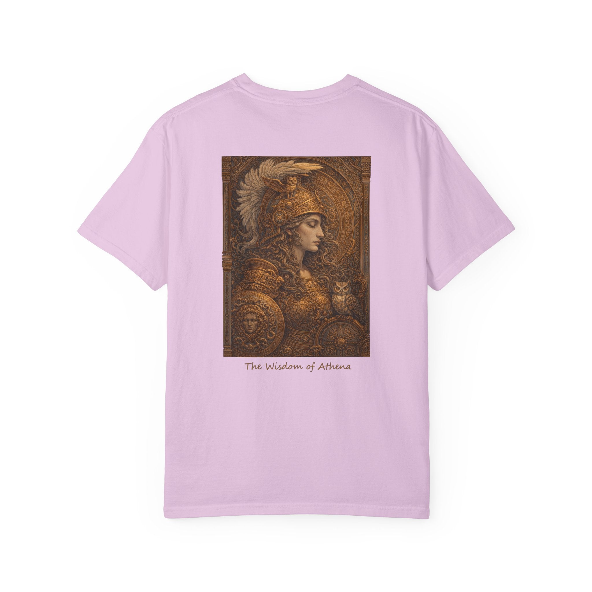 The Wisdom of Athena T-Shirt — Greek Goddess Mythology Art Tee | Athena Wisdom