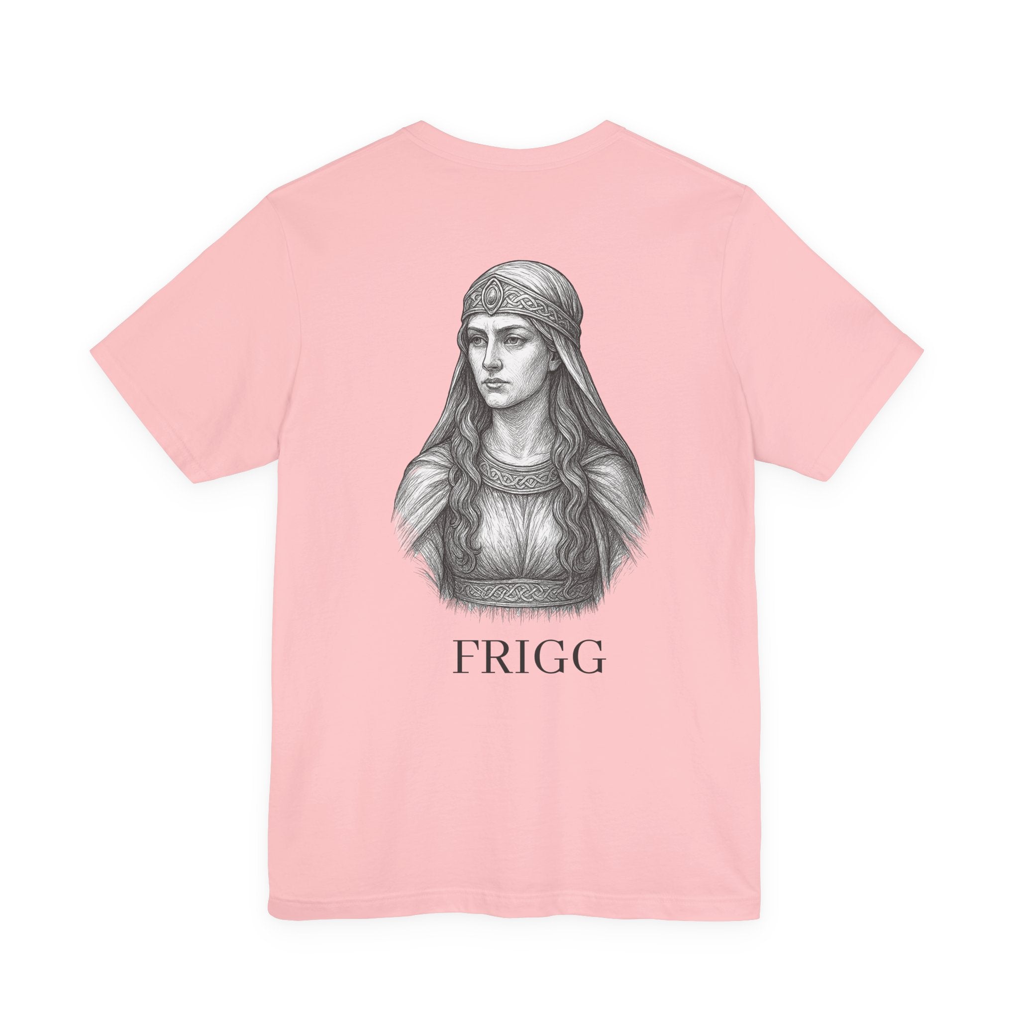Frigg Norse God T-Shirt - Viking Mythology Art Tee