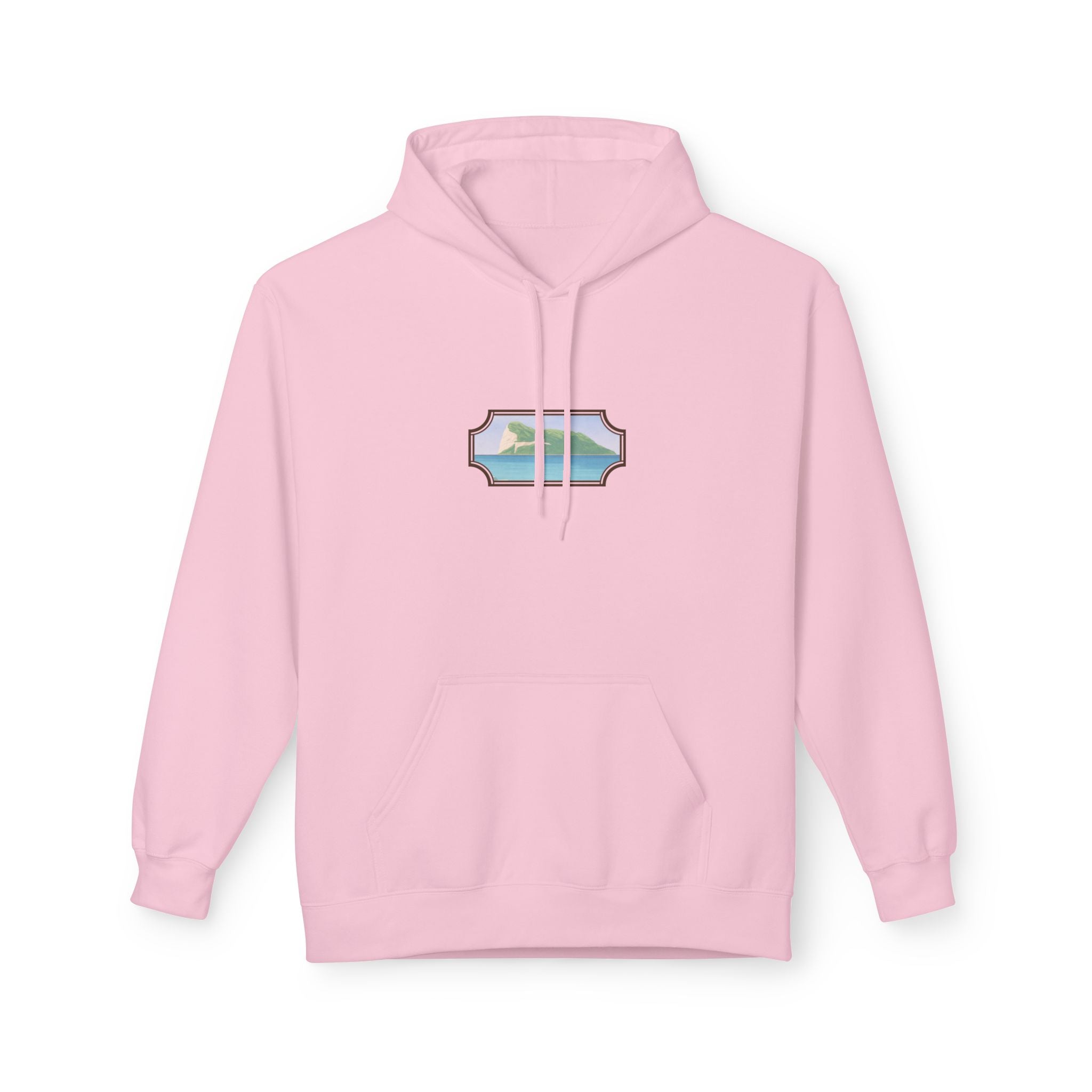 Gibraltar Del Levante Hoodie — Premium Coastal Window Art Hoodie | Gibraltar Heritage Apparel