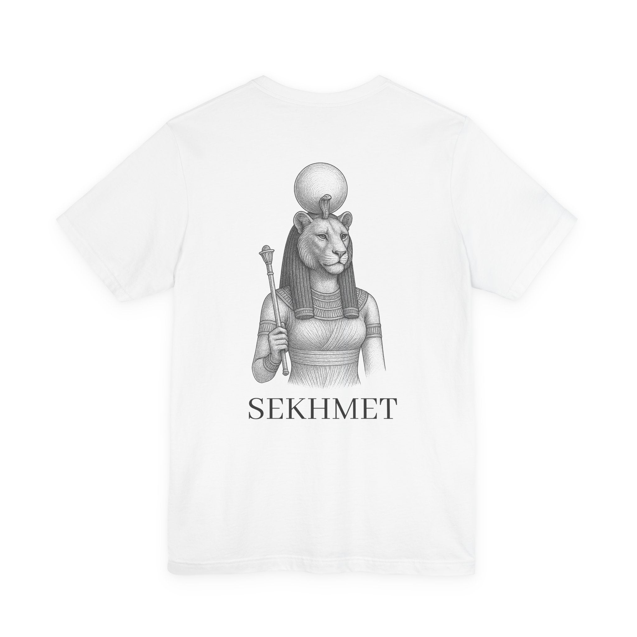 Sekhmet Ancient Egyptian God T-Shirt - Egyptian Mythology Art Tee
