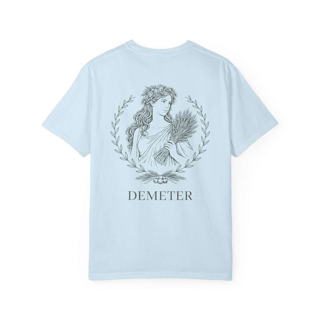 Goddess Demeter T-Shirt — Greek Mythology Goddess of Harvest Art Tee