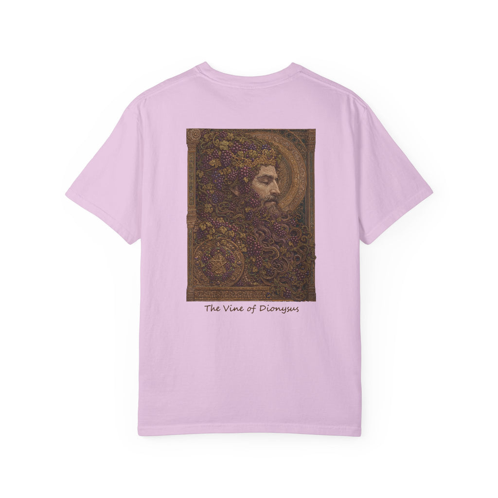 The Vine of Dionysus T-Shirt — Greek God Mythology Art Tee | Dionysus Graphic