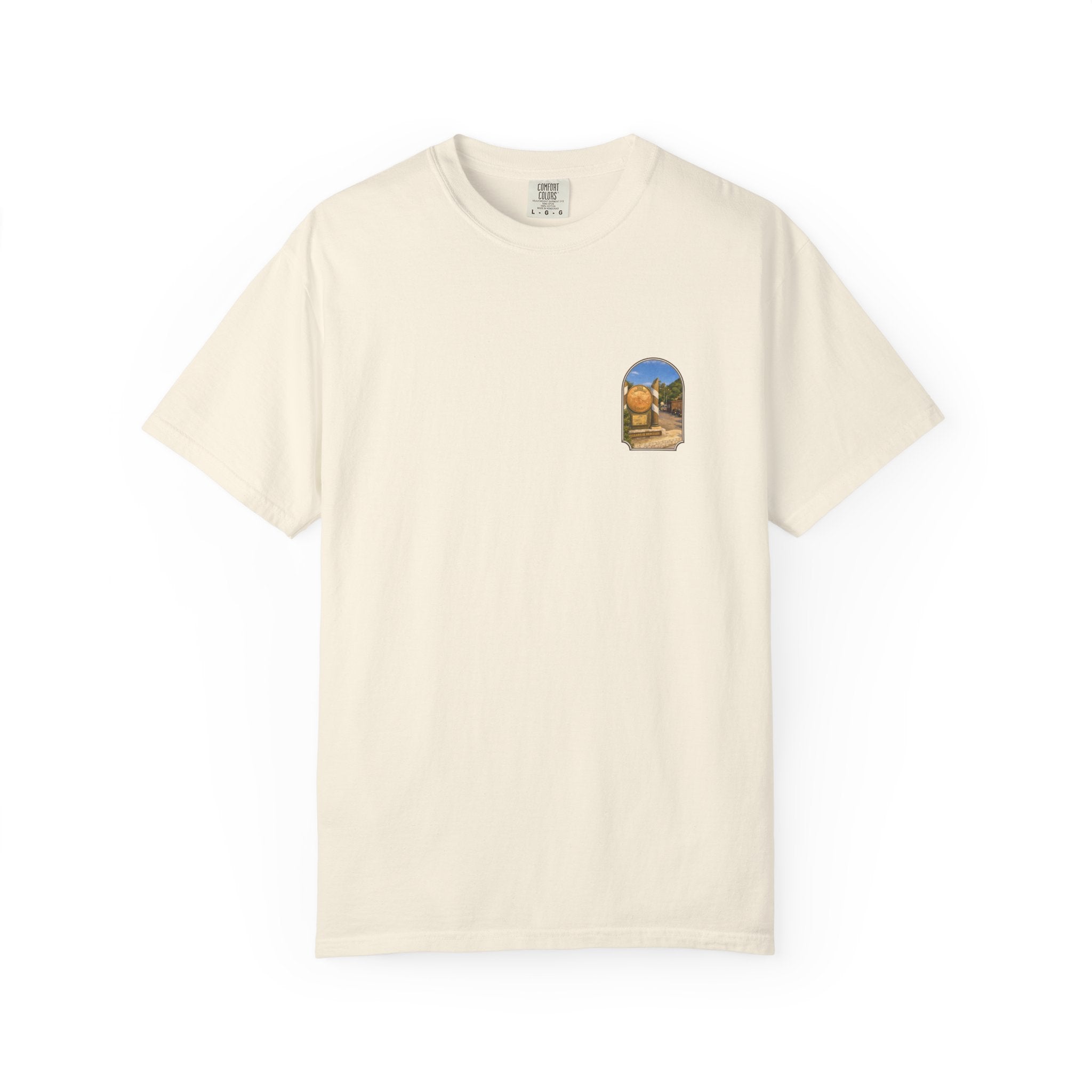 Gibraltar Pillars of Hercules T-Shirt | Premium Garment-Dyed Cotton Tee
