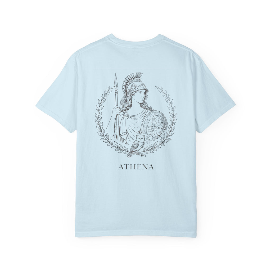 Goddess Athena T-Shirt — Greek Mythology Goddess of Wisdom Art Tee