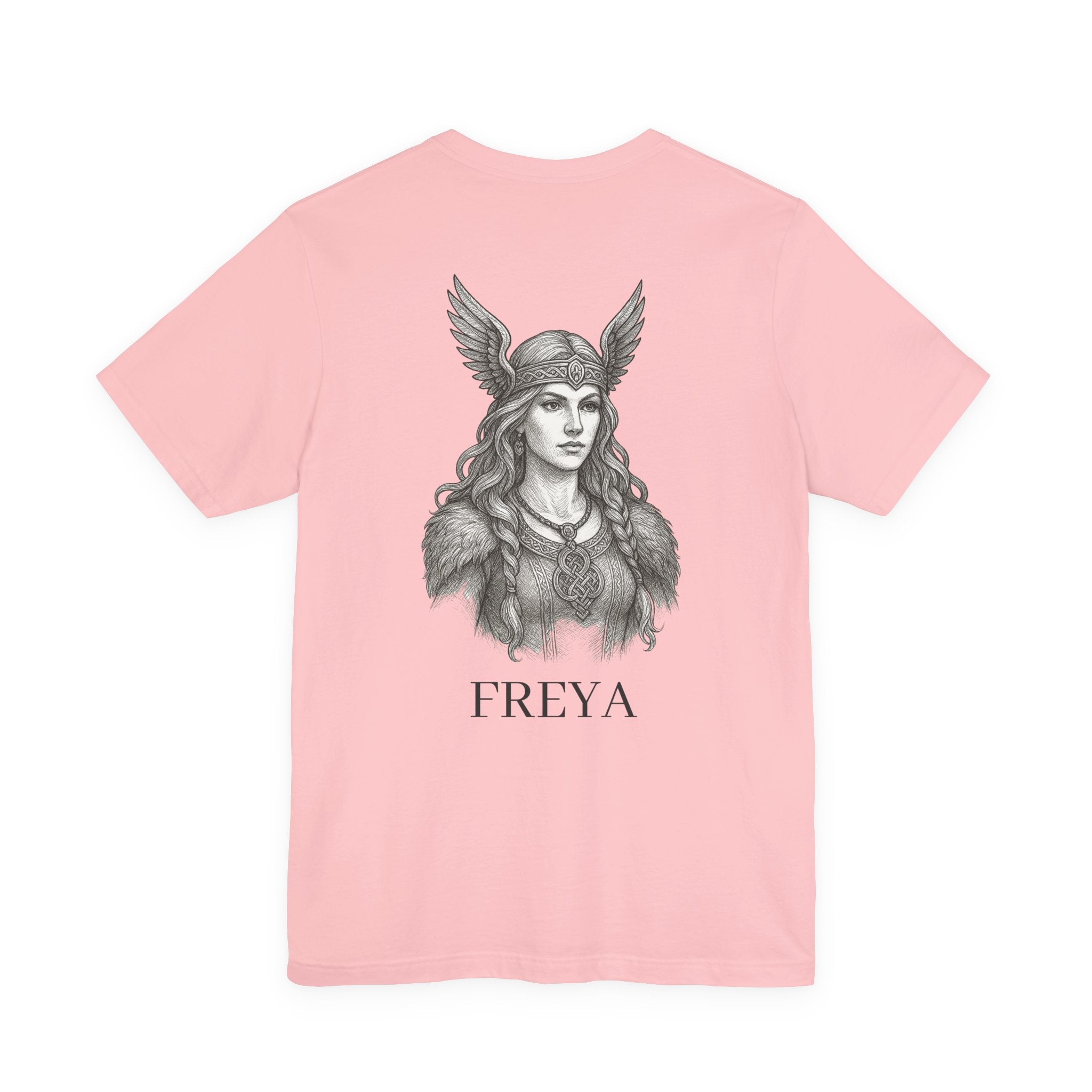Freya Norse God T-Shirt - Viking Mythology Art Tee
