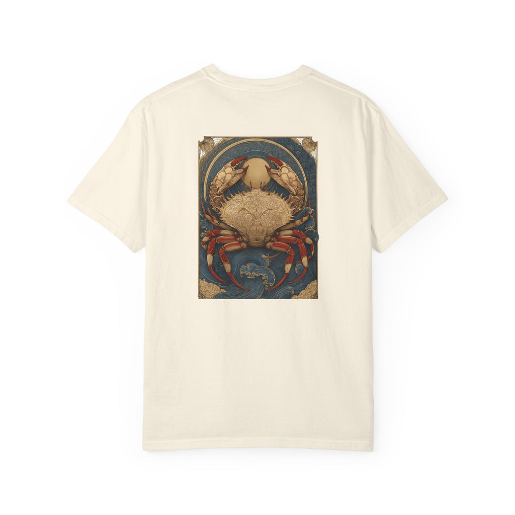 Zodiac Cancer T-Shirt — Premium Horoscope Art Cancer Astrology Tee