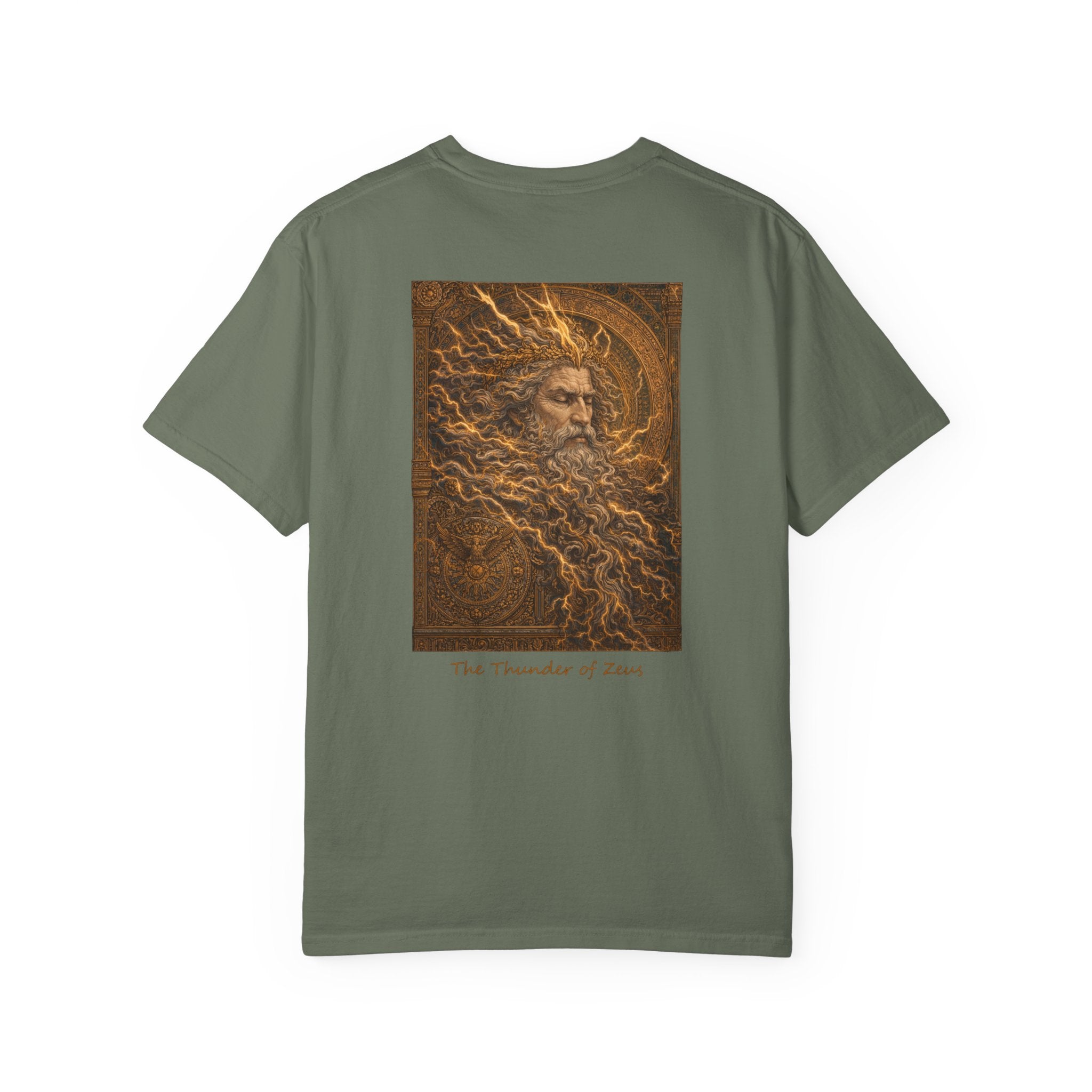 The Thunder of Zeus T-Shirt — Greek God Mythology Art Tee | Zeus King of Gods