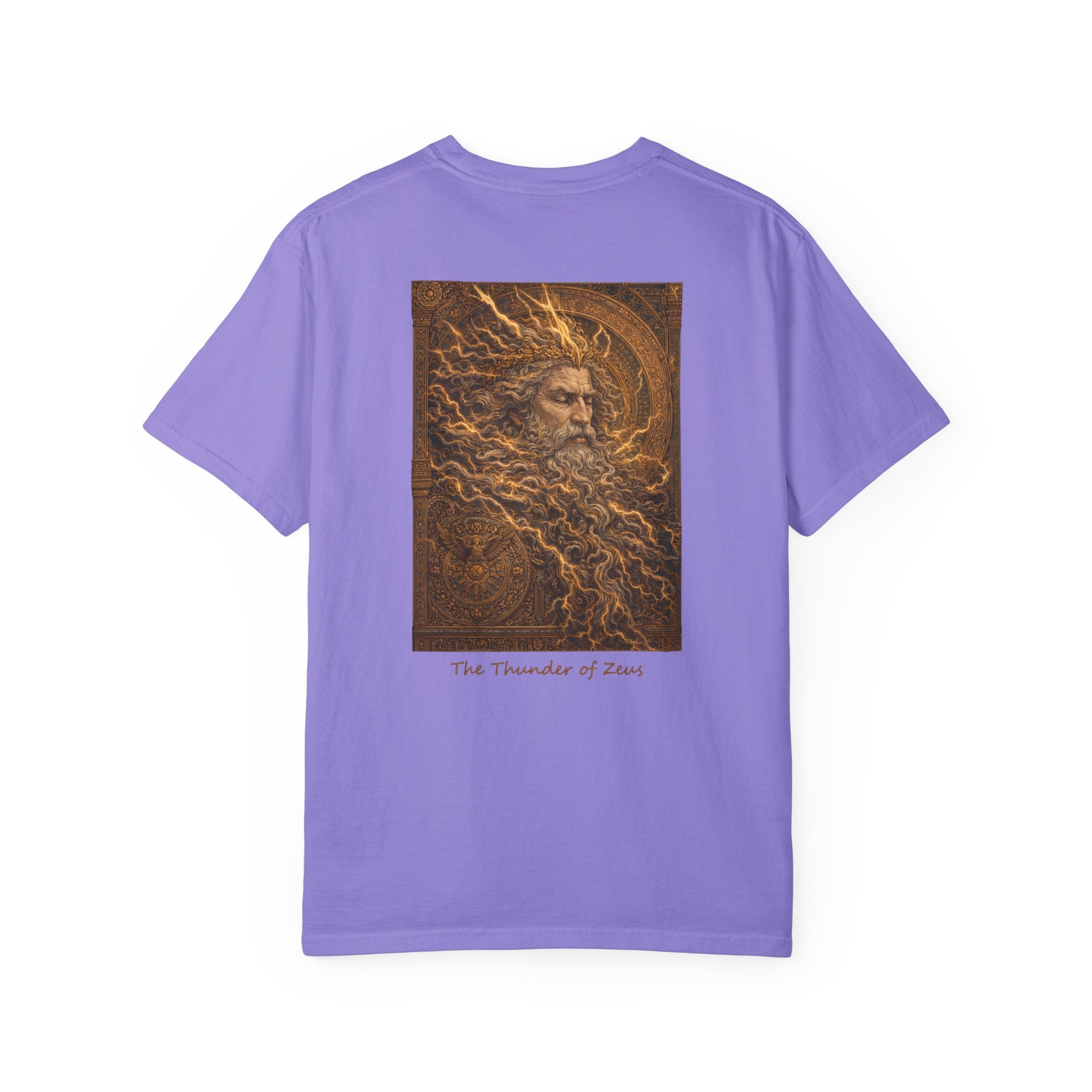 The Thunder of Zeus T-Shirt — Greek God Mythology Art Tee | Zeus King of Gods