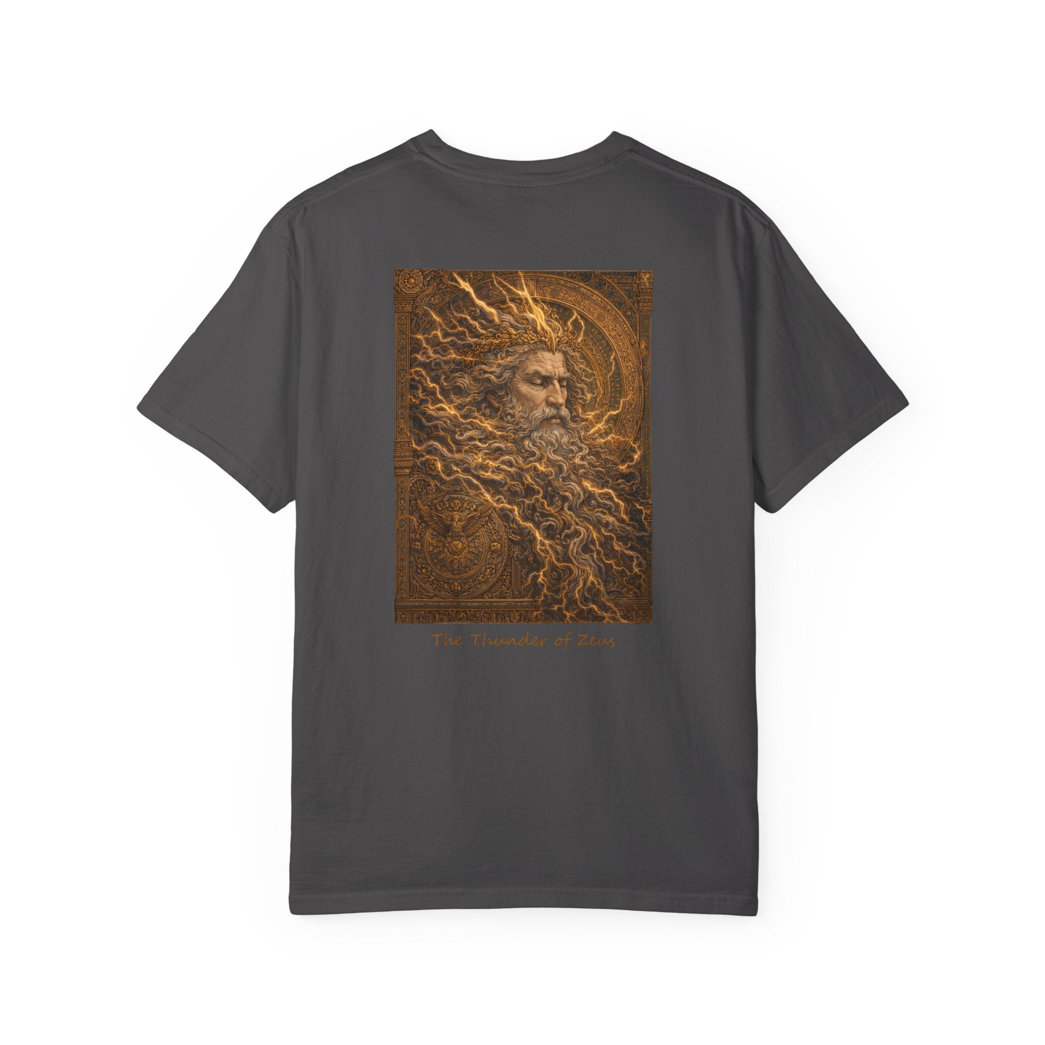 The Thunder of Zeus T-Shirt — Greek God Mythology Art Tee | Zeus King of Gods