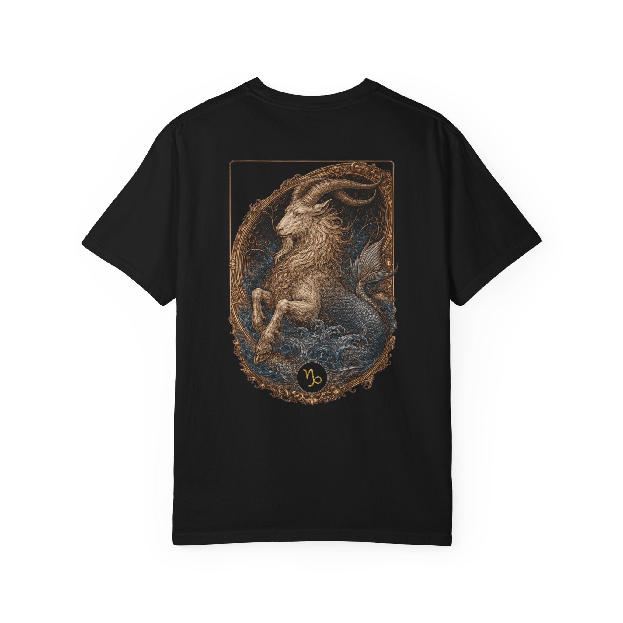 Zodiac Capricorn T-Shirt — Premium Horoscope Art Astrology Tee | December-January Birthday Gift