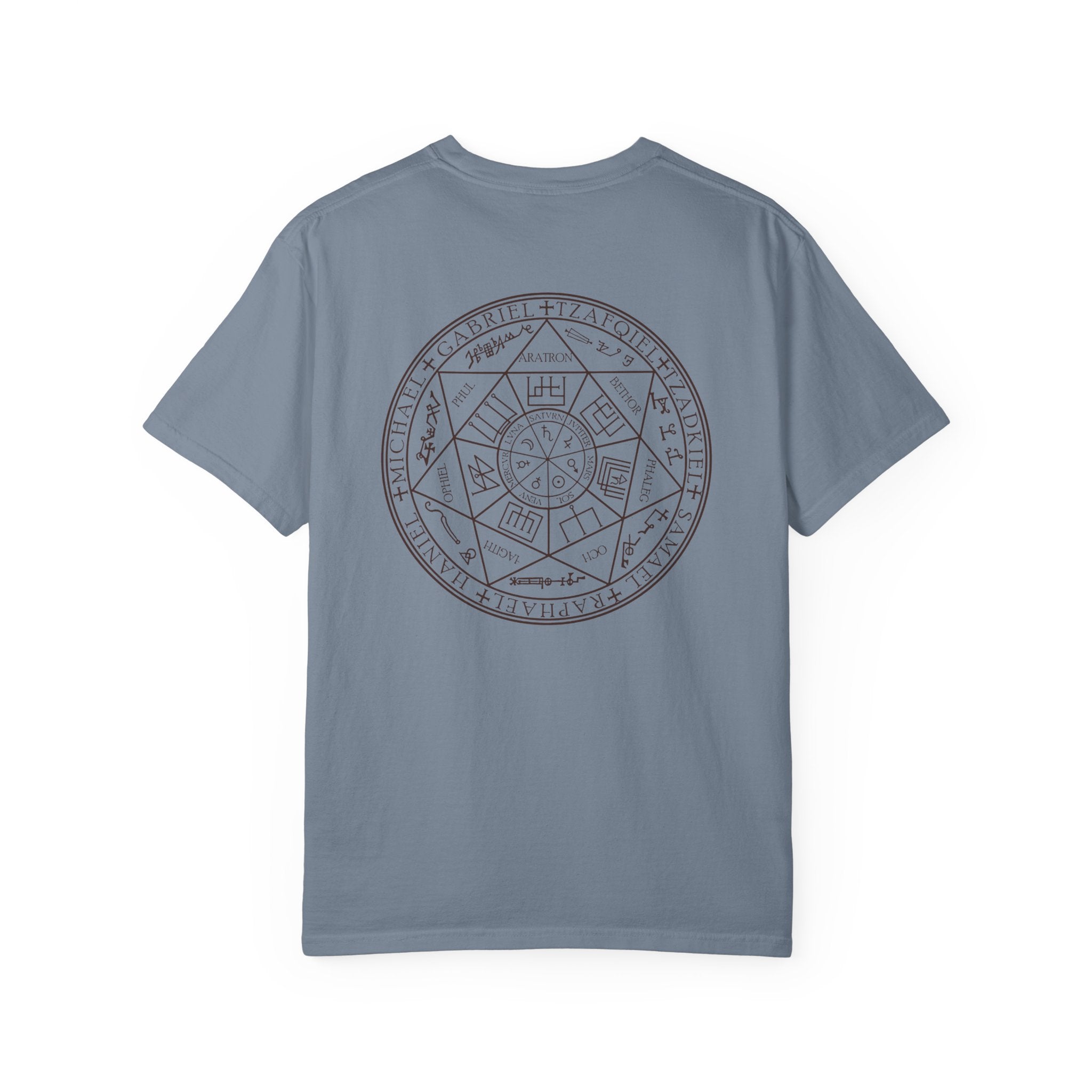 Planetary Sigils & Archangels T-Shirt — Alchemical Circle Occult Tee