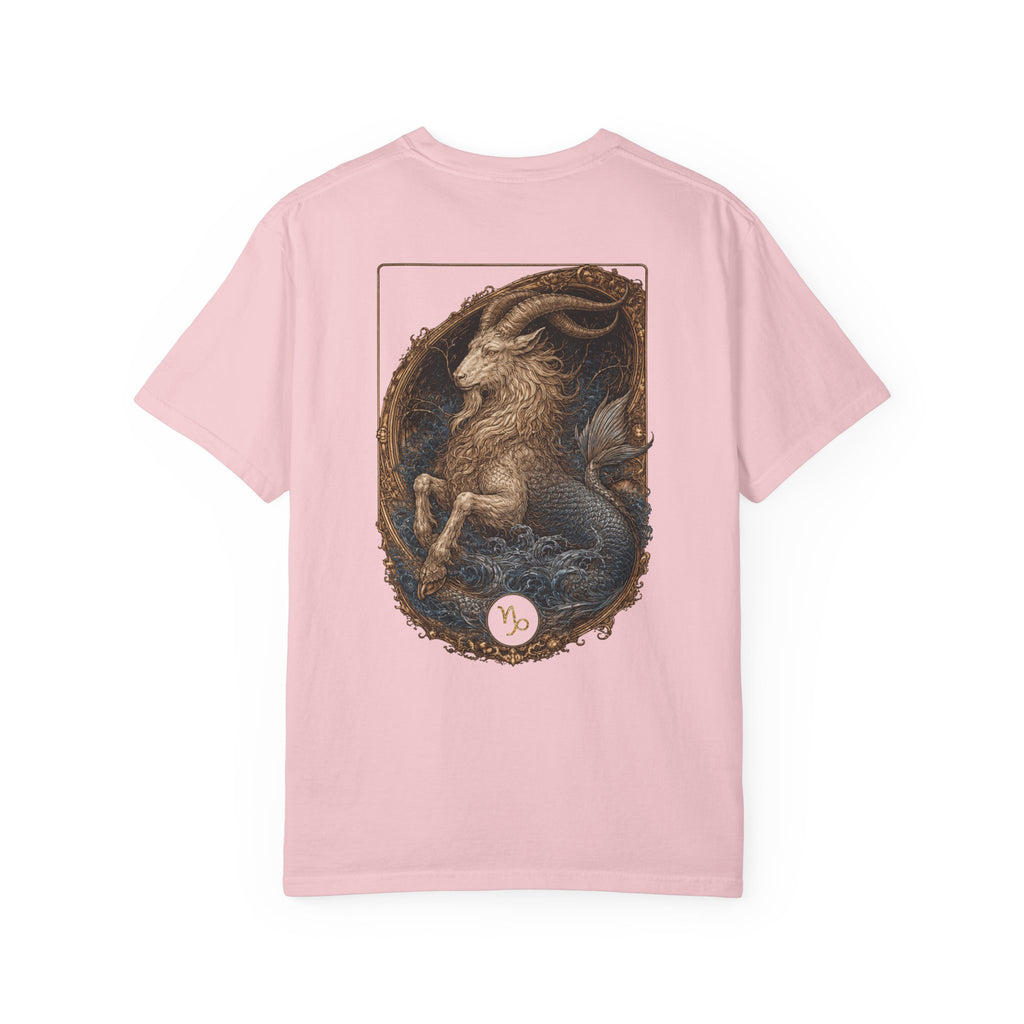 Zodiac Capricorn T-Shirt — Premium Horoscope Art Astrology Tee | December-January Birthday Gift