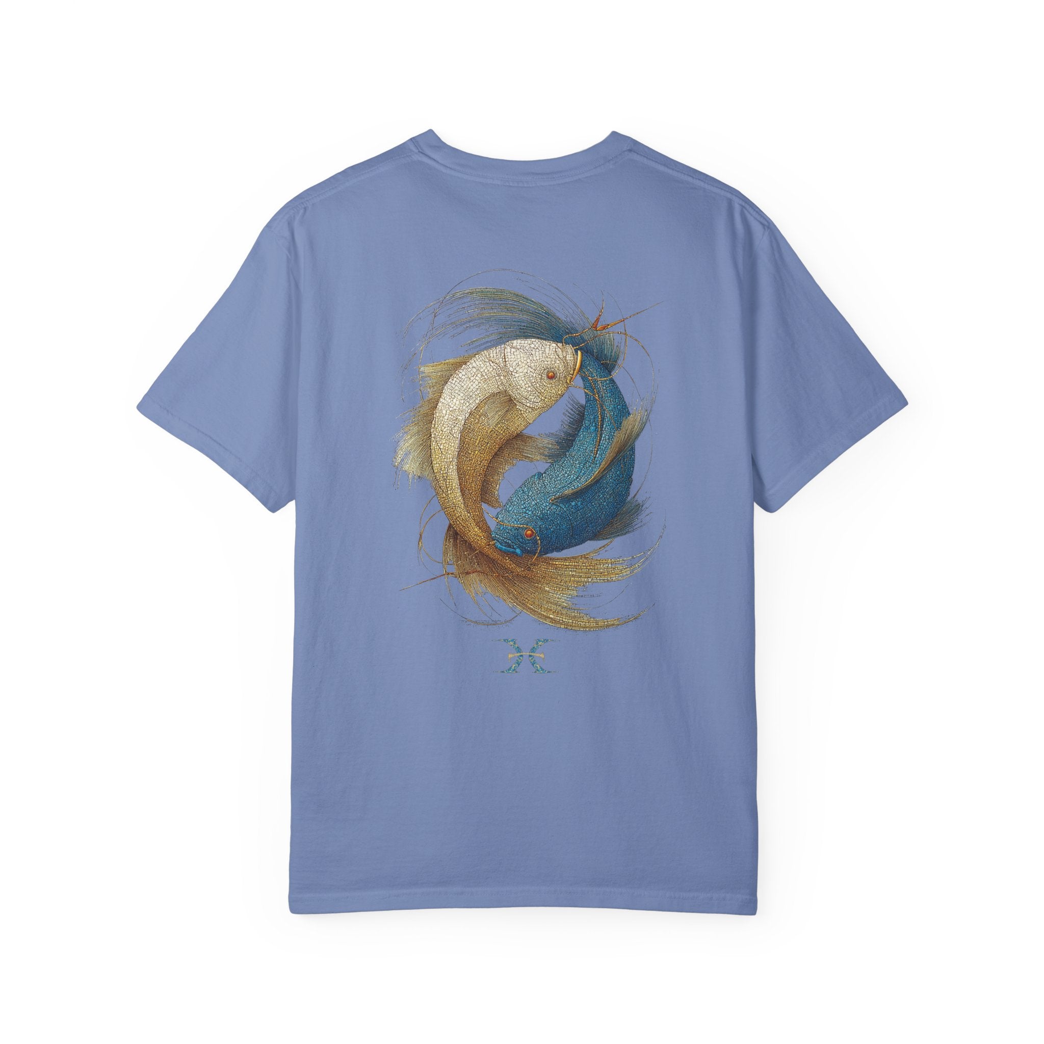 Zodiac Pisces T-Shirt — Premium Horoscope Art Pisces Astrology Tee