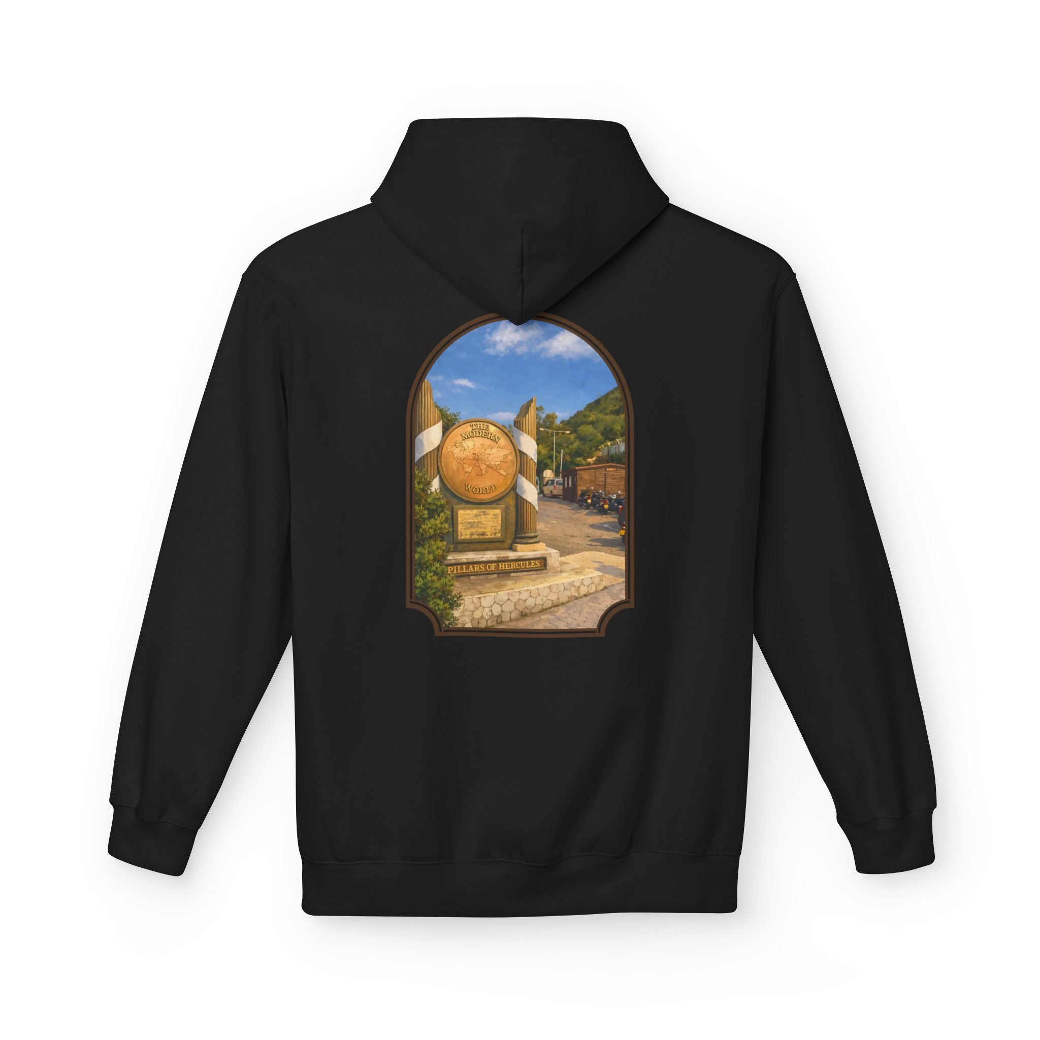 Gibraltar Pillars of Hercules Hoodie | Premium Graphic Hoodie