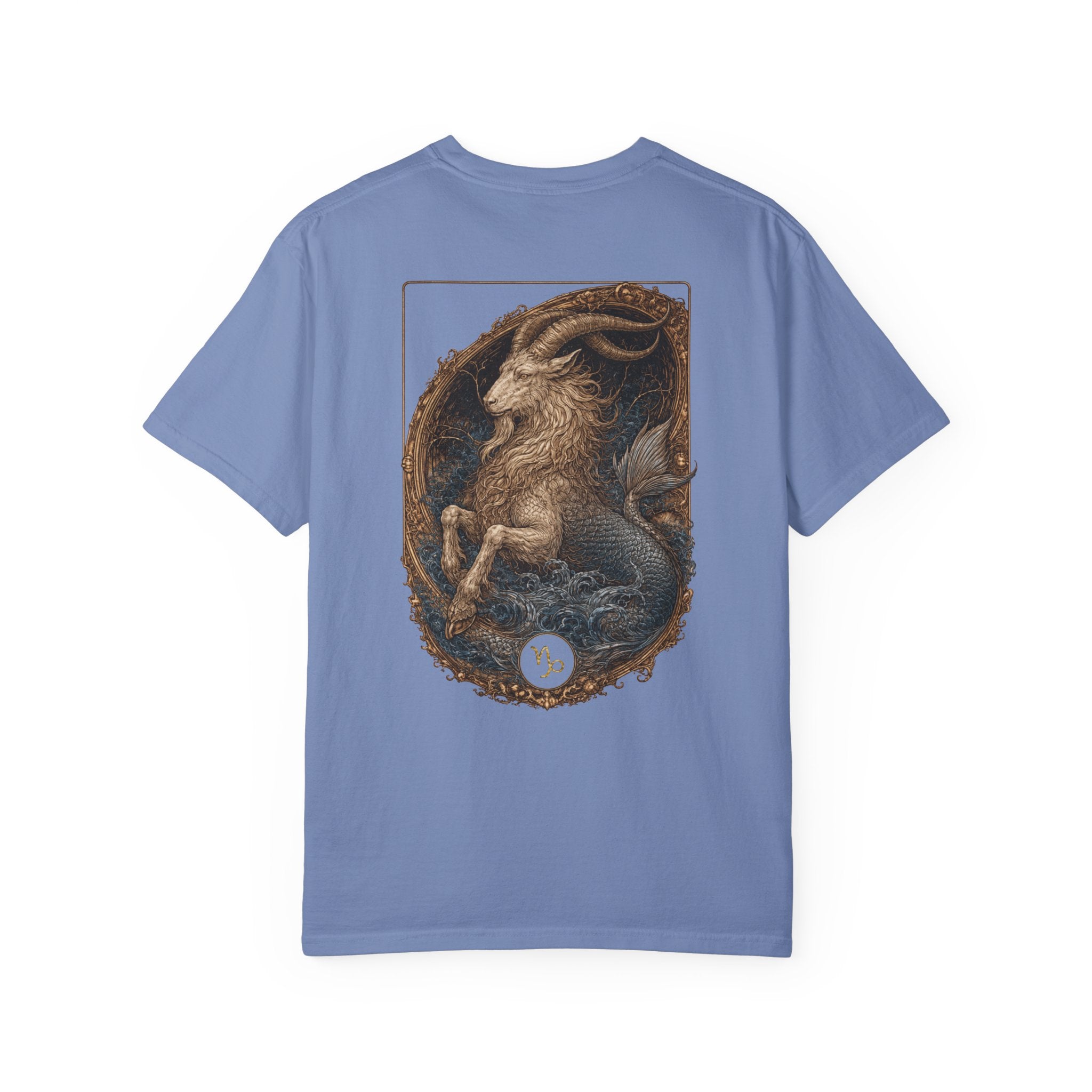 Zodiac Capricorn T-Shirt — Premium Horoscope Art Astrology Tee | December-January Birthday Gift