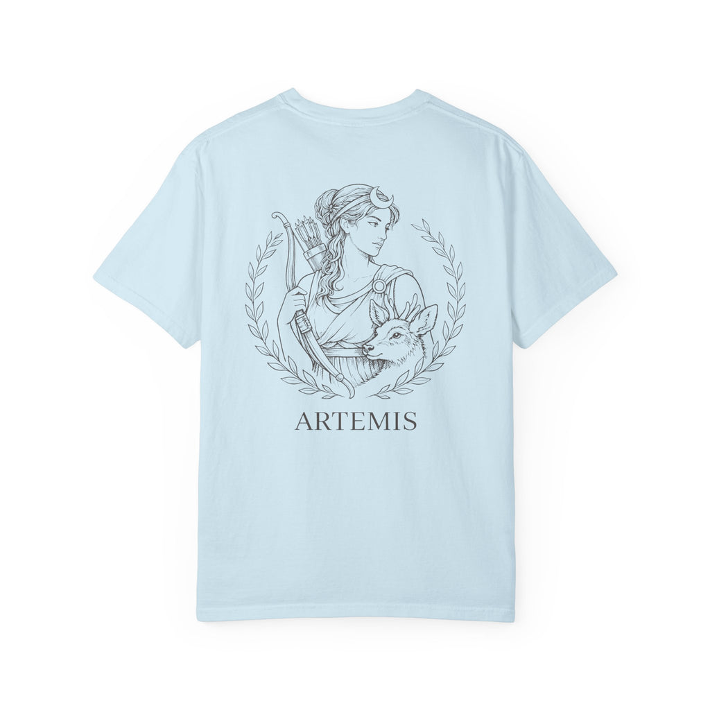 Goddess Artemis T-Shirt — Greek Mythology Goddess of the Hunt Art Tee