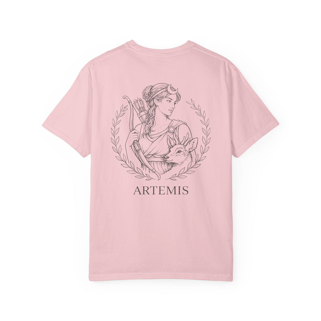 Goddess Artemis T-Shirt — Greek Mythology Goddess of the Hunt Art Tee