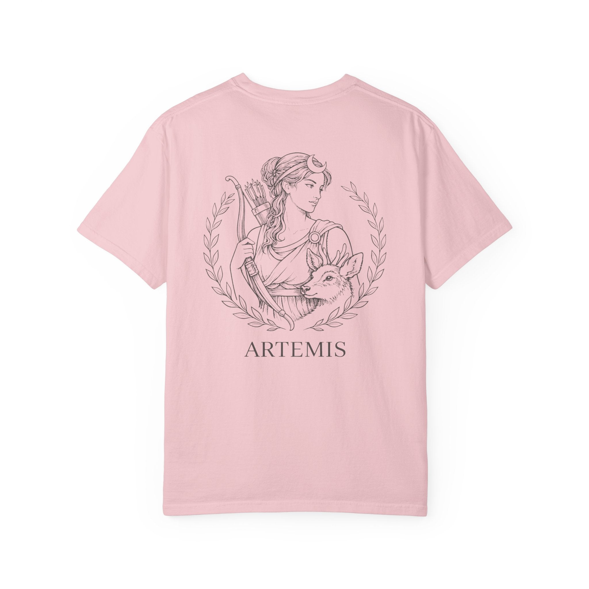 Goddess Artemis T-Shirt — Greek Mythology Goddess of the Hunt Art Tee