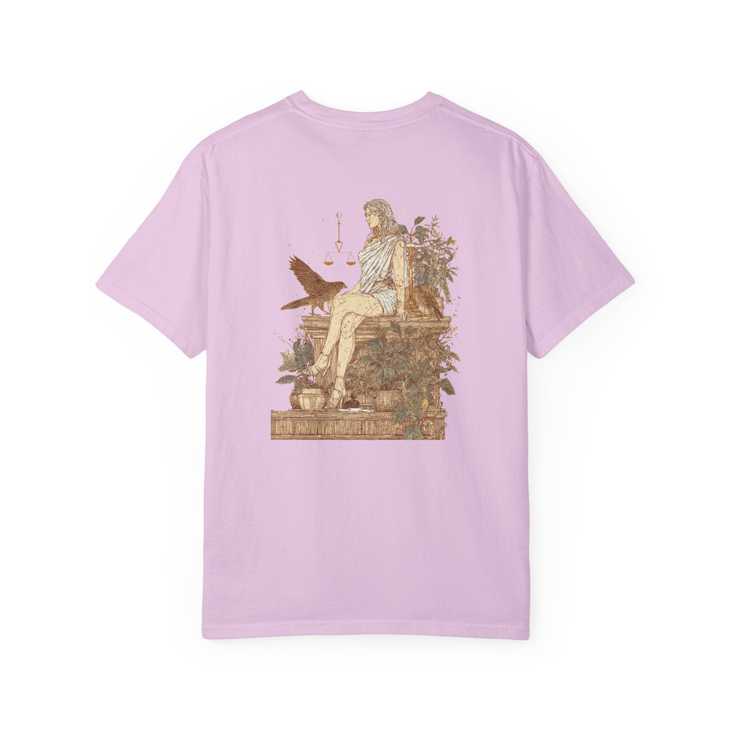 Zodiac Libra T-Shirt — Premium Horoscope Art Libra Astrology Tee