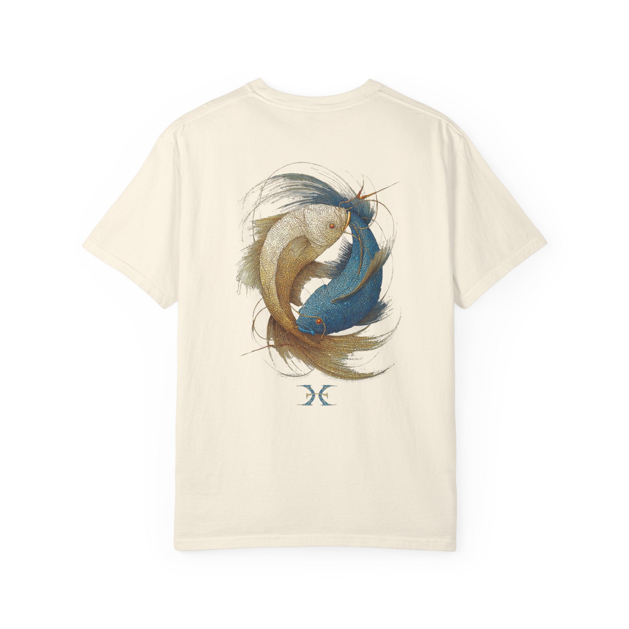 Zodiac Pisces T-Shirt — Premium Horoscope Art Pisces Astrology Tee