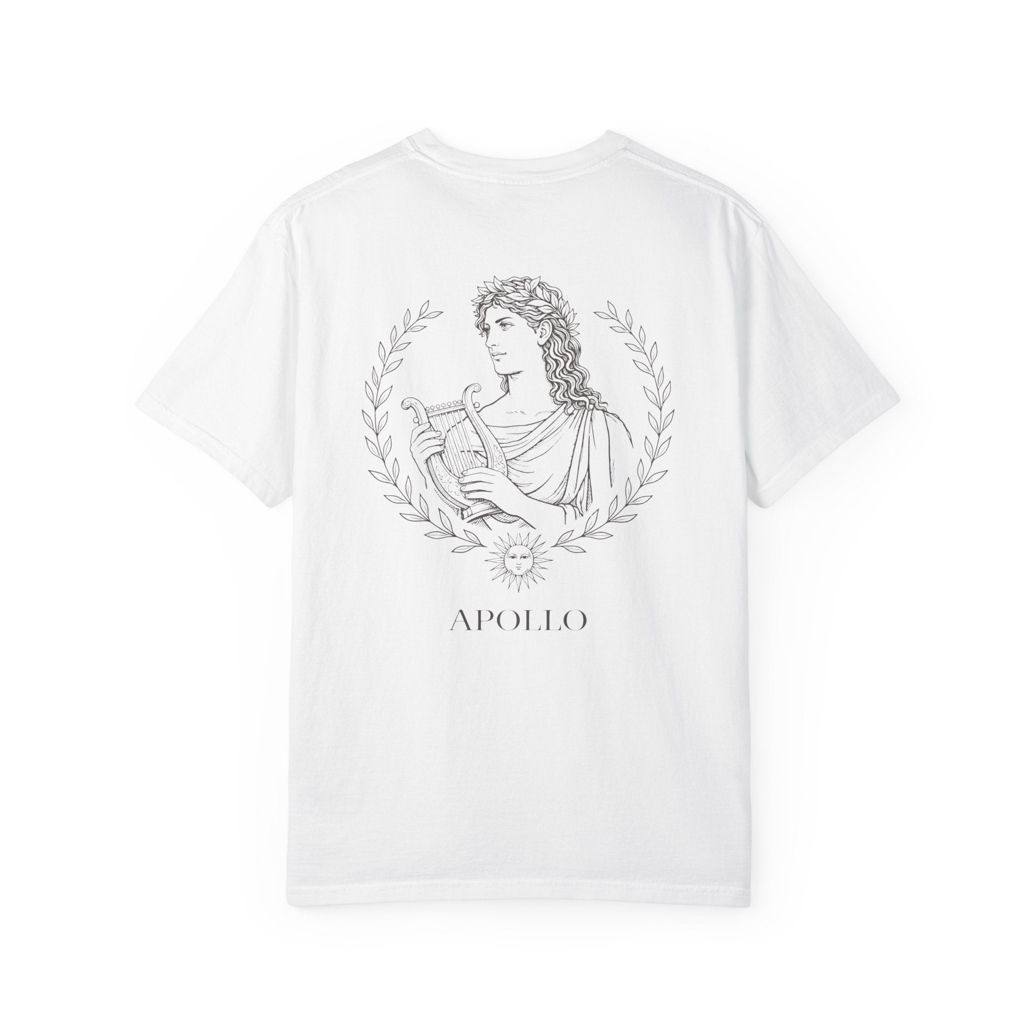 Apollo Greek Mythology Art Tee — Mythic Apollo Graphic T-Shirt