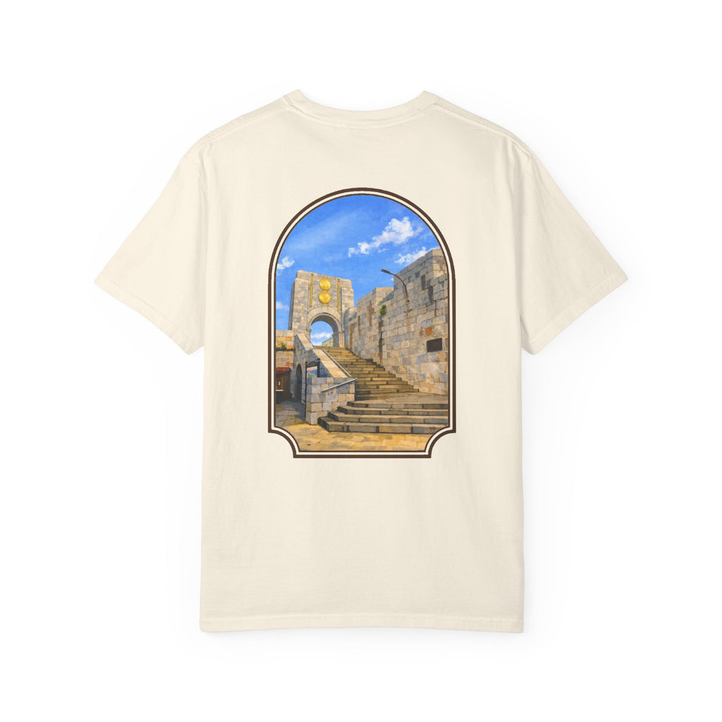 Gibraltar La Ecalera Americana T-Shirt | Premium Garment-Dyed Tee