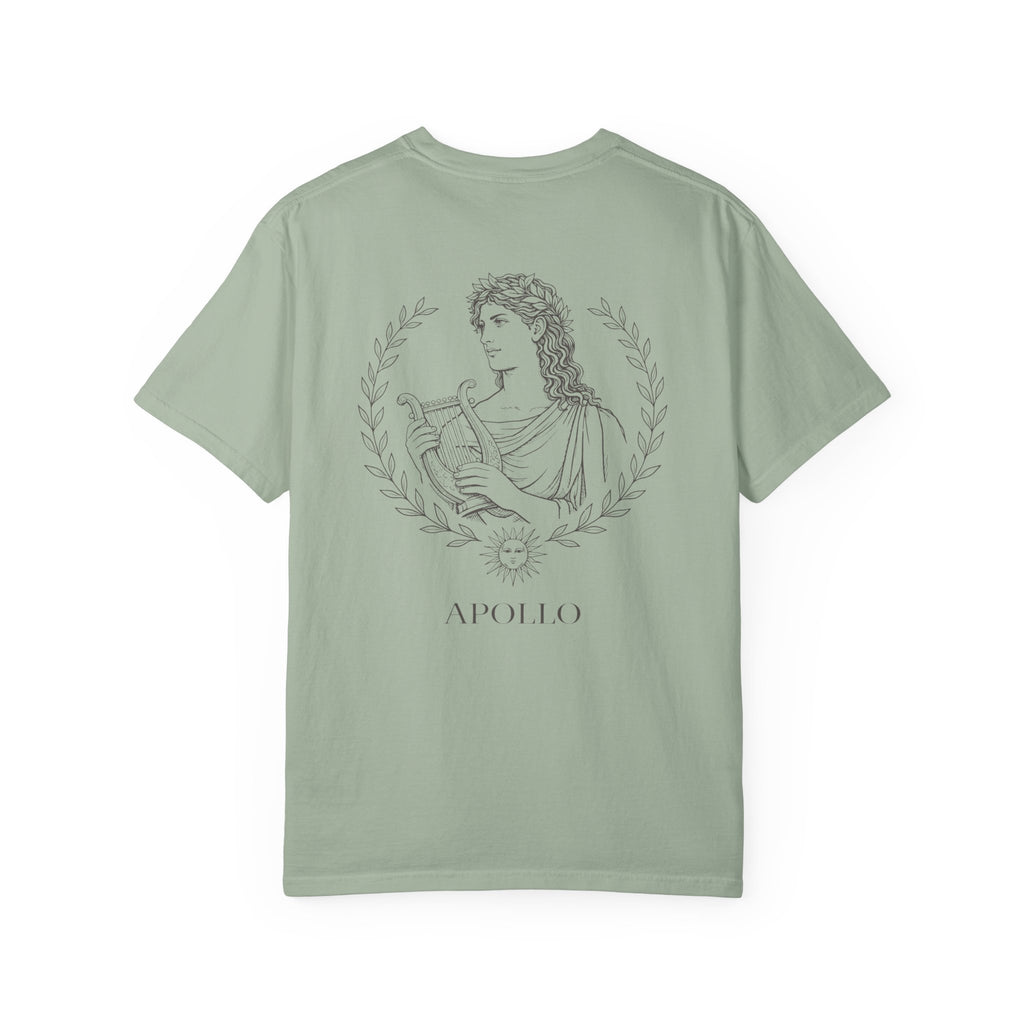 Apollo Greek Mythology Art Tee — Mythic Apollo Graphic T-Shirt