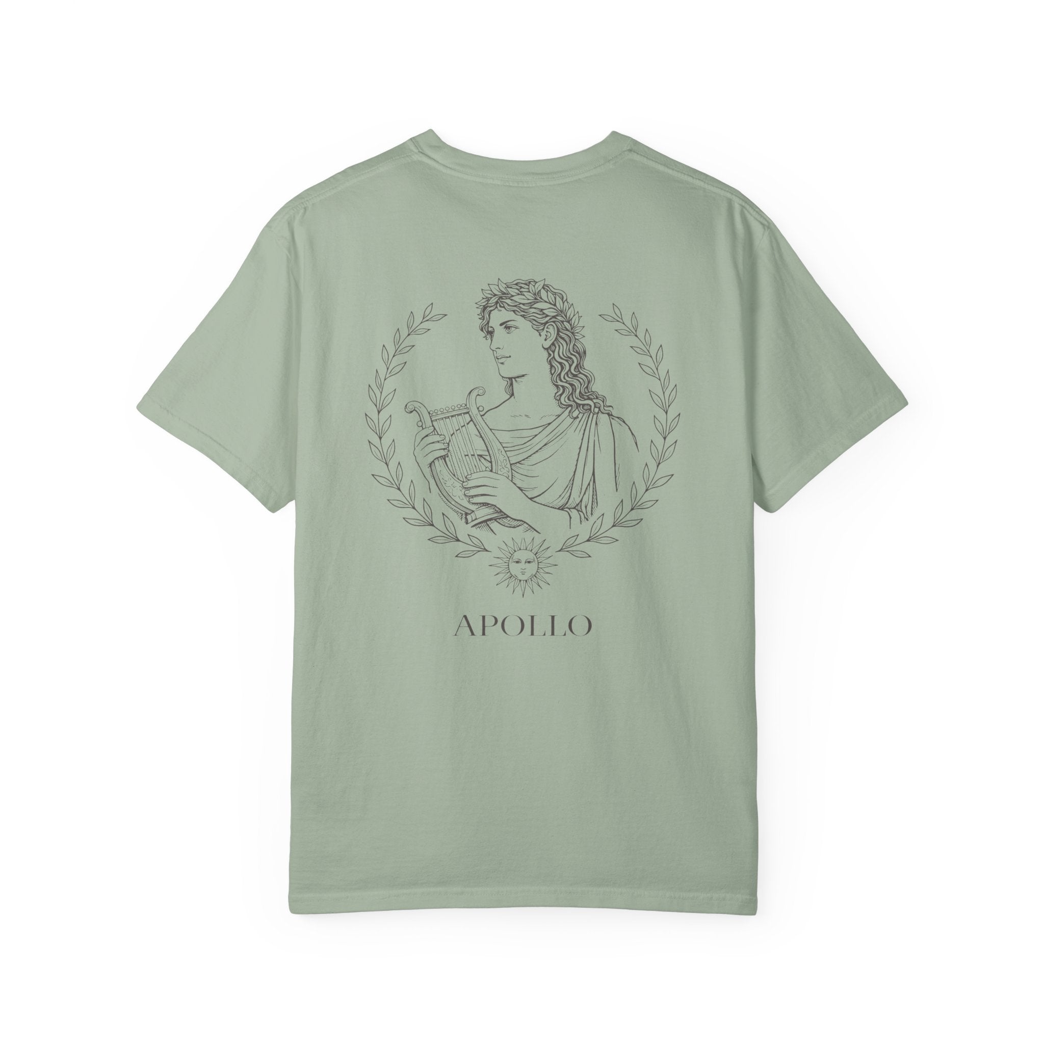 Apollo Greek Mythology Art Tee — Mythic Apollo Graphic T-Shirt