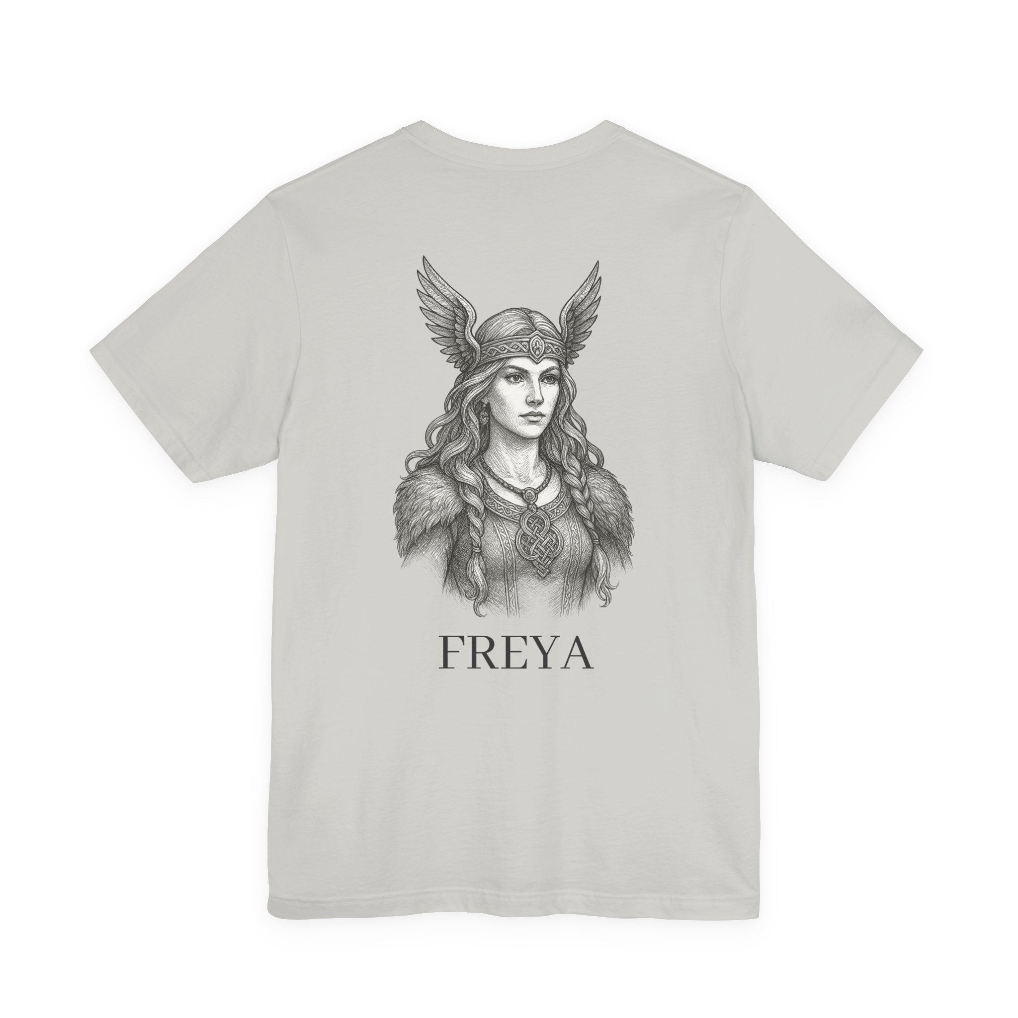 Freya Norse God T-Shirt - Viking Mythology Art Tee