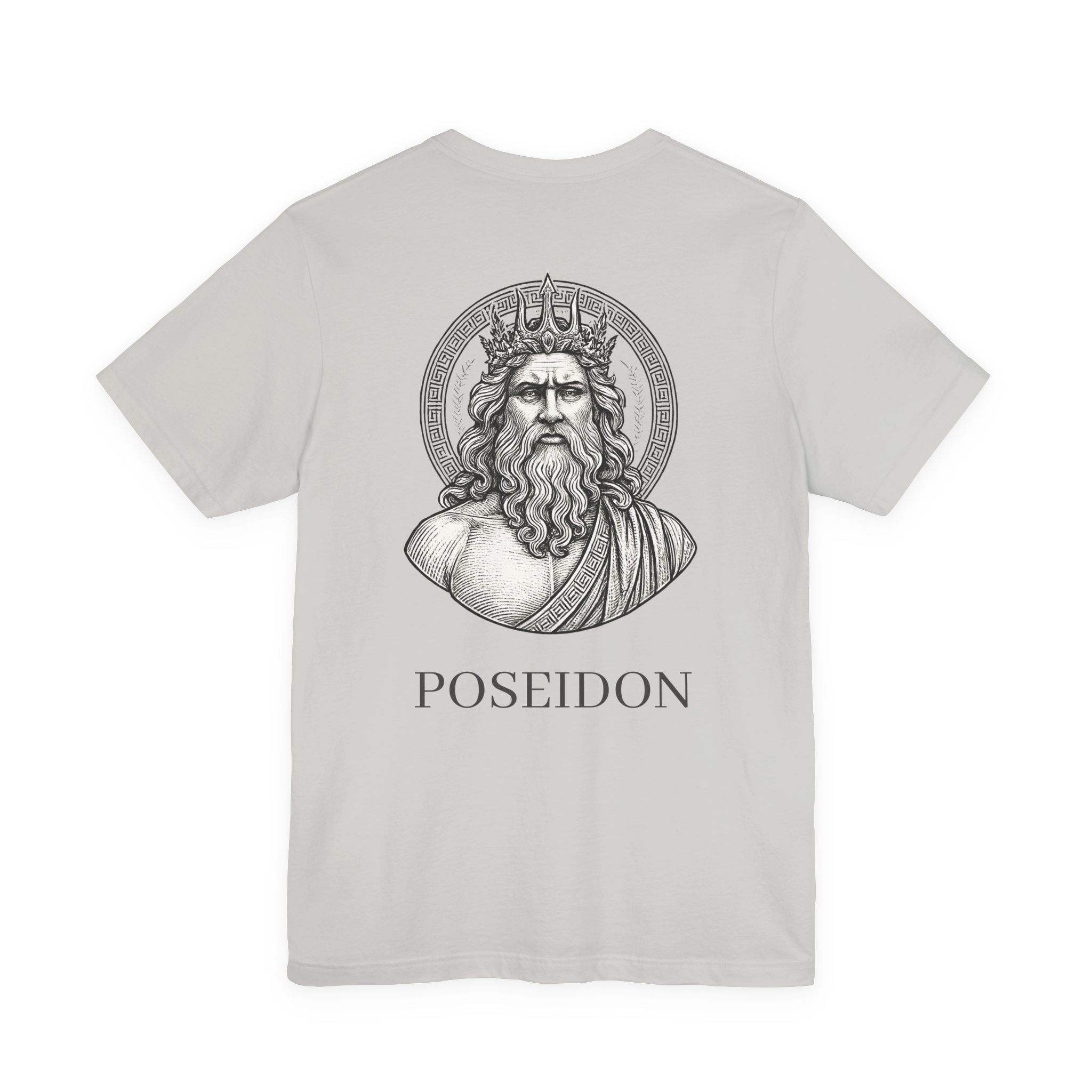 Poseidon God T-Shirt - Greek Mythology Art Tee
