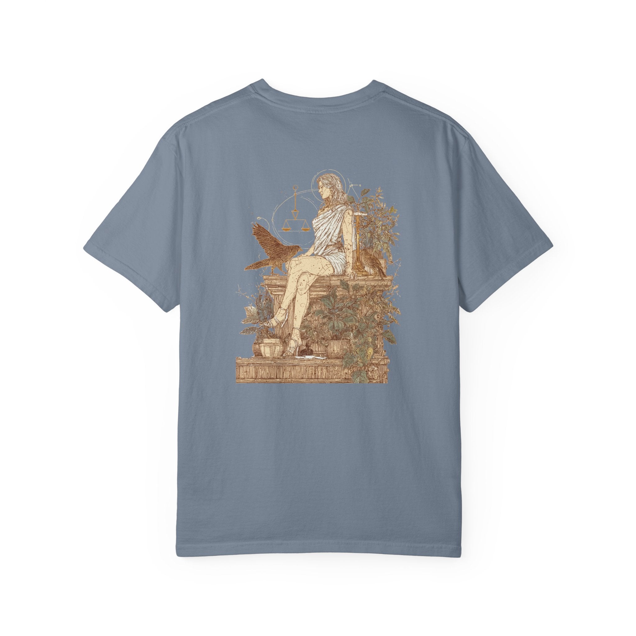 Zodiac Libra T-Shirt — Premium Horoscope Art Libra Astrology Tee