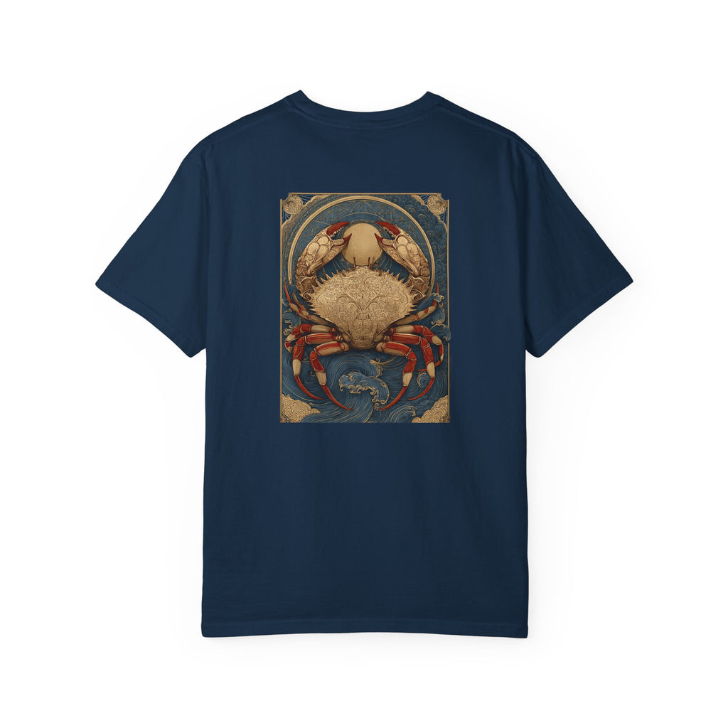 Zodiac Cancer T-Shirt — Premium Horoscope Art Cancer Astrology Tee