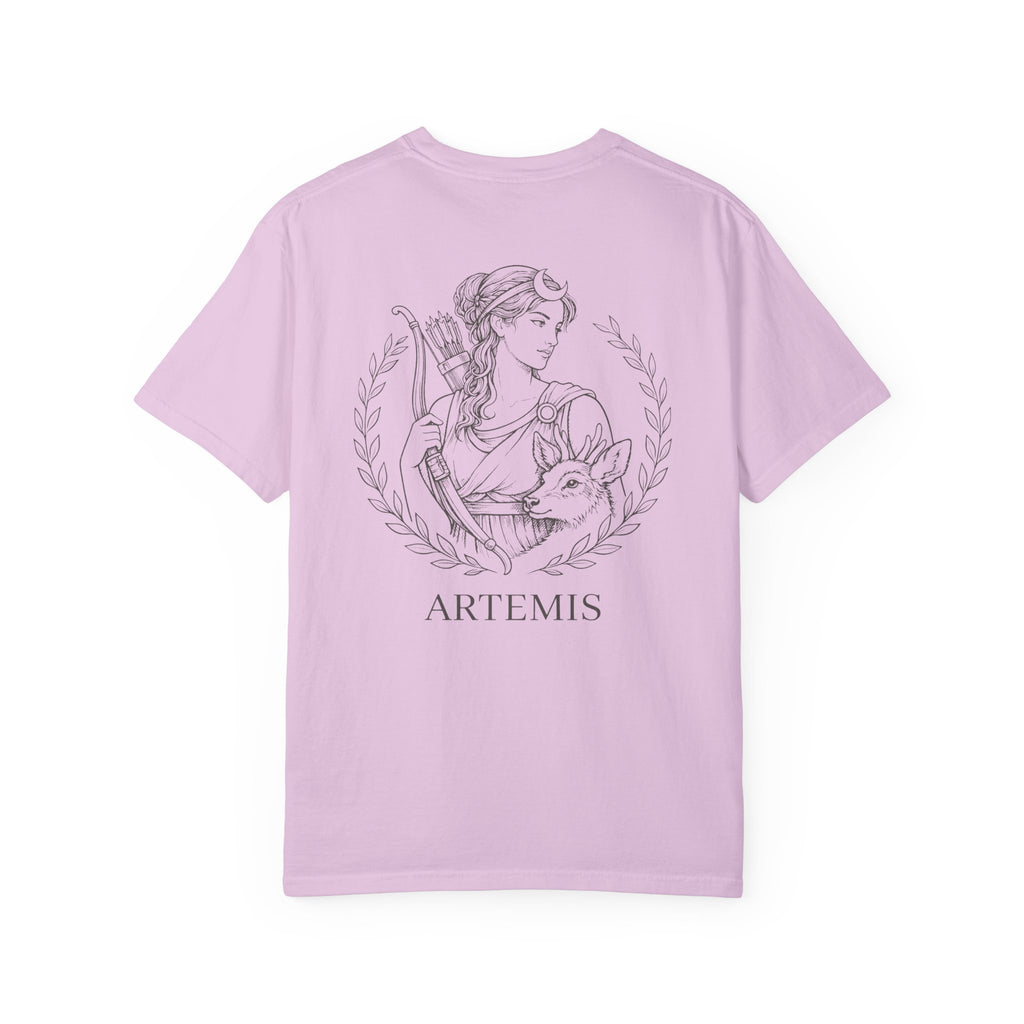 Goddess Artemis T-Shirt — Greek Mythology Goddess of the Hunt Art Tee