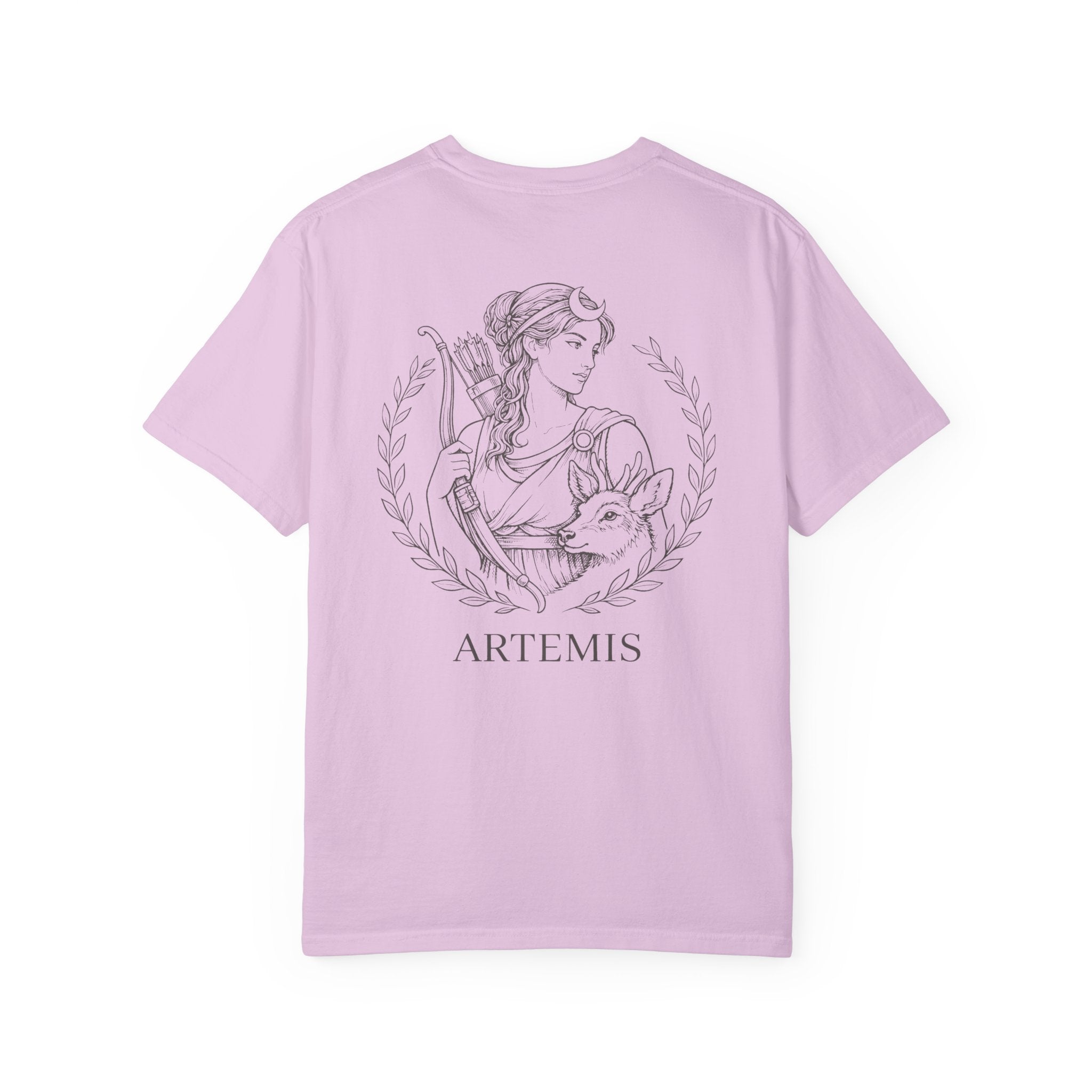 Goddess Artemis T-Shirt — Greek Mythology Goddess of the Hunt Art Tee