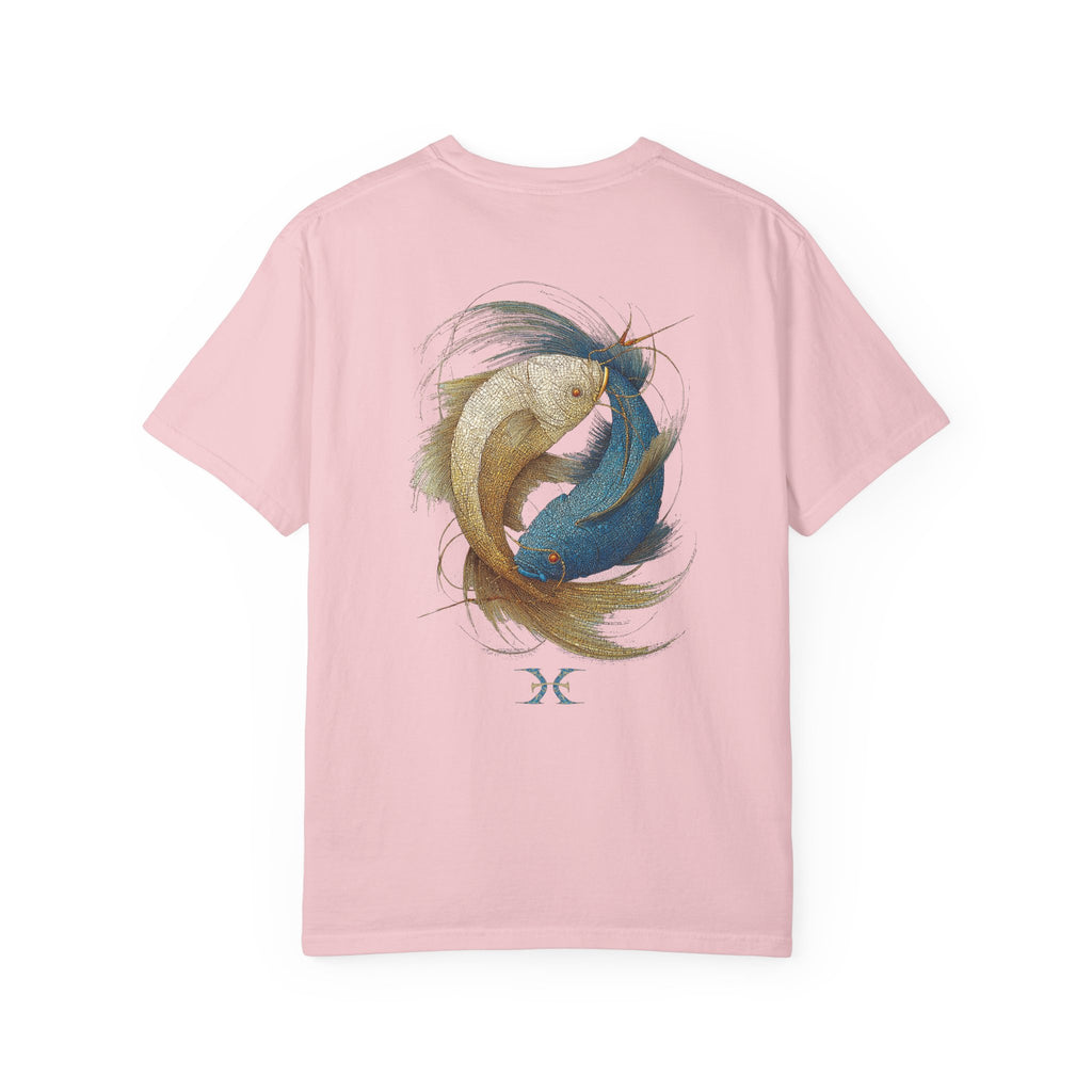 Zodiac Pisces T-Shirt — Premium Horoscope Art Pisces Astrology Tee