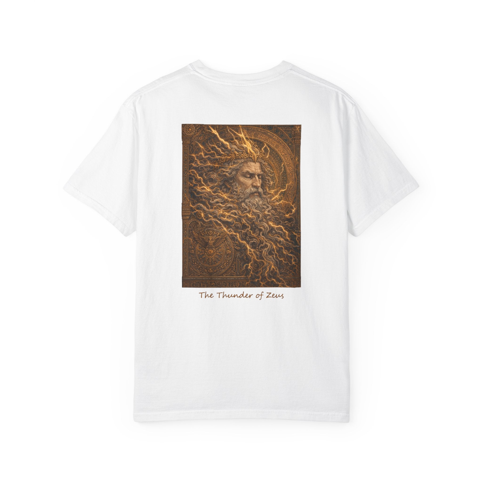 The Thunder of Zeus T-Shirt — Greek God Mythology Art Tee | Zeus King of Gods